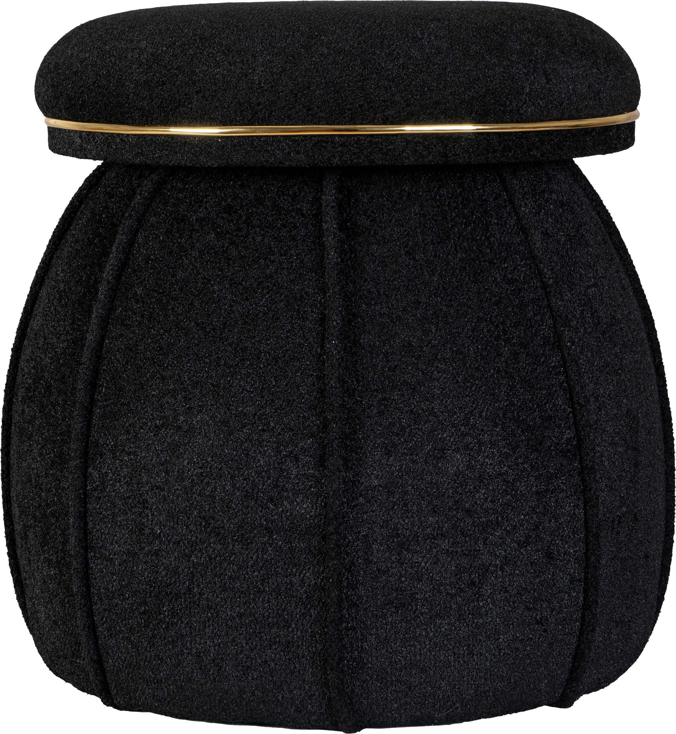 Kayoom Sitzhocker »Hocker Corin,extravagante Form,stilvolle Farben,elegant gesteppter Fuss«, (1 St.), komfortabel, hochqualitativ, pflegeleicht, sorgfältig verarbeitet