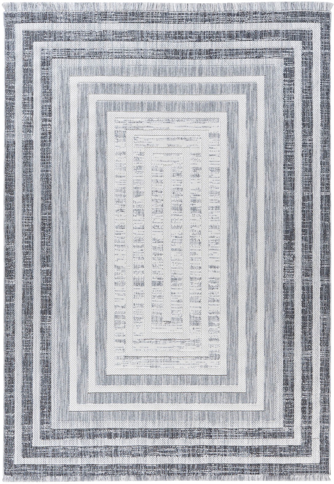 Kayoom Teppich »Sarai 125«, rechteckig, 6 mm Höhe, Flachgewebe