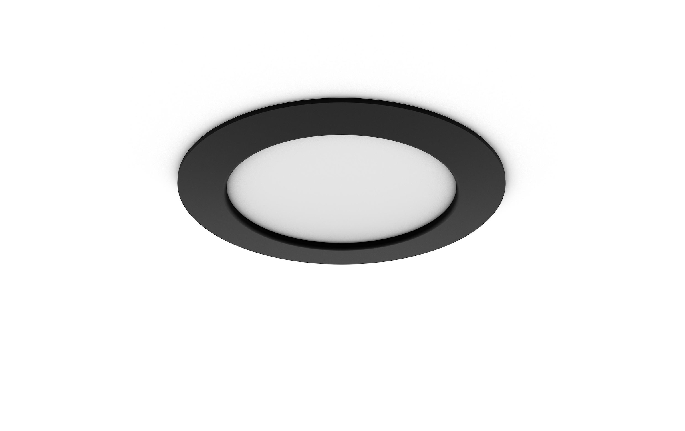 Philips Hue LED Deckenleuchte »White & Color Ambiance Slim Recessed 170 mm schwarz«