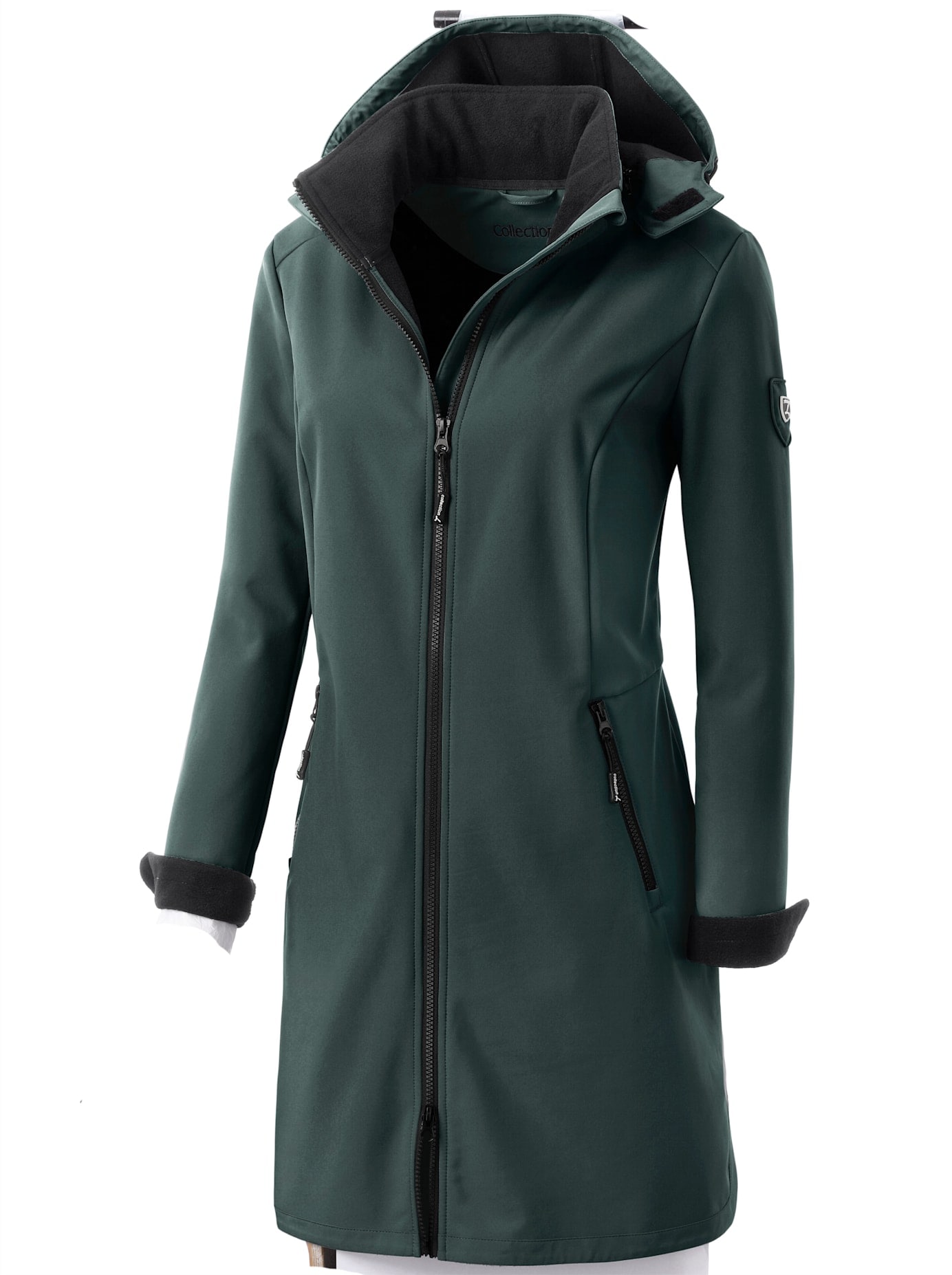 Casual Looks Softshelljacke, mit Kapuze