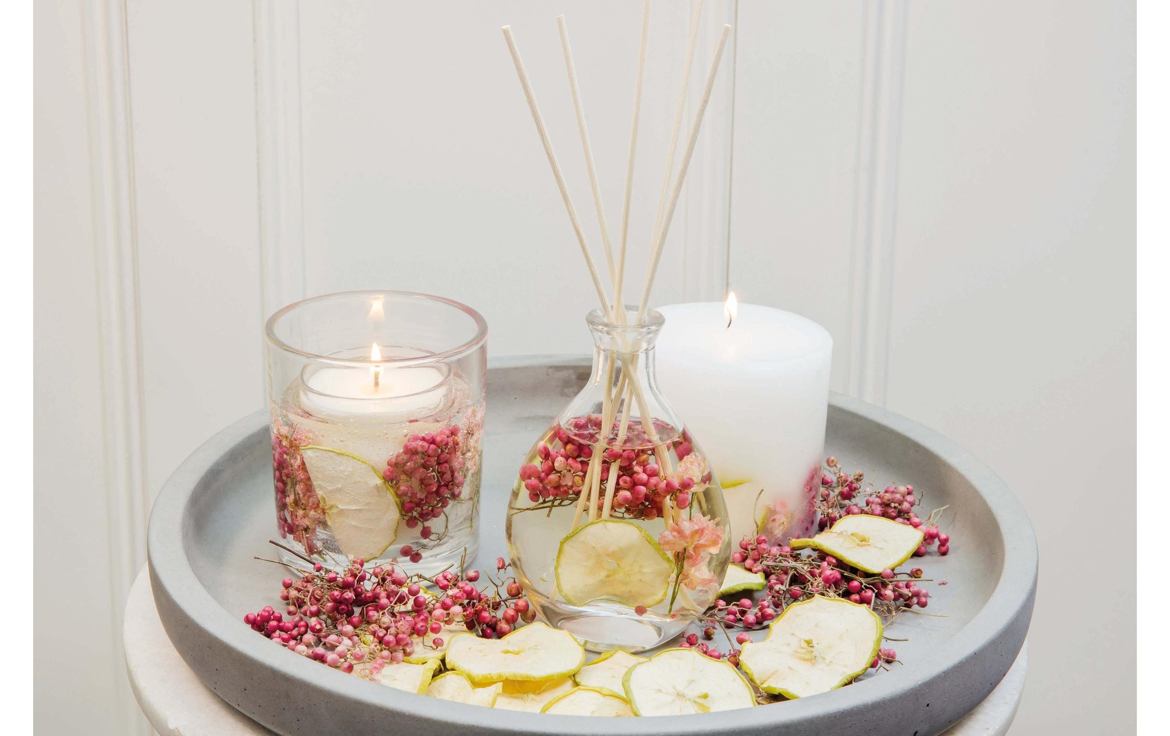 Duftkerze »Stoneglow Apple & Pear Blossom 230 g«