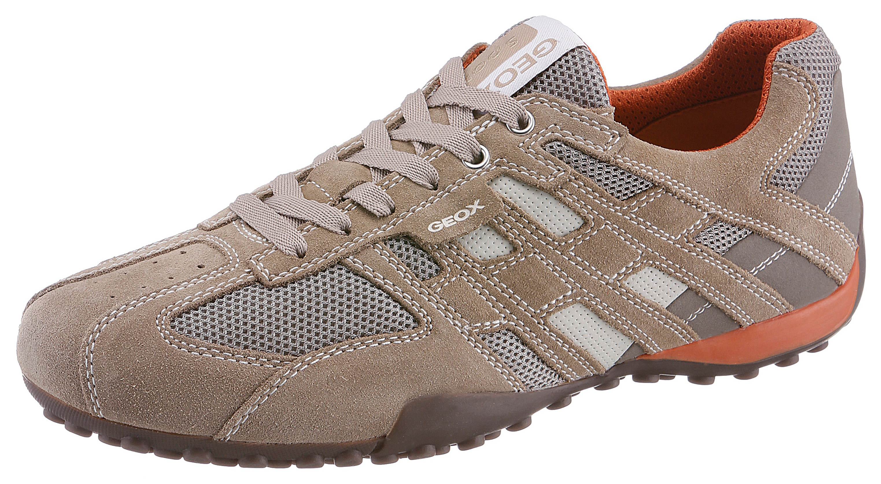 Geox Sneaker "Snake" Freizeitschuh, Schnürschuh mit Geox Spezial Membran