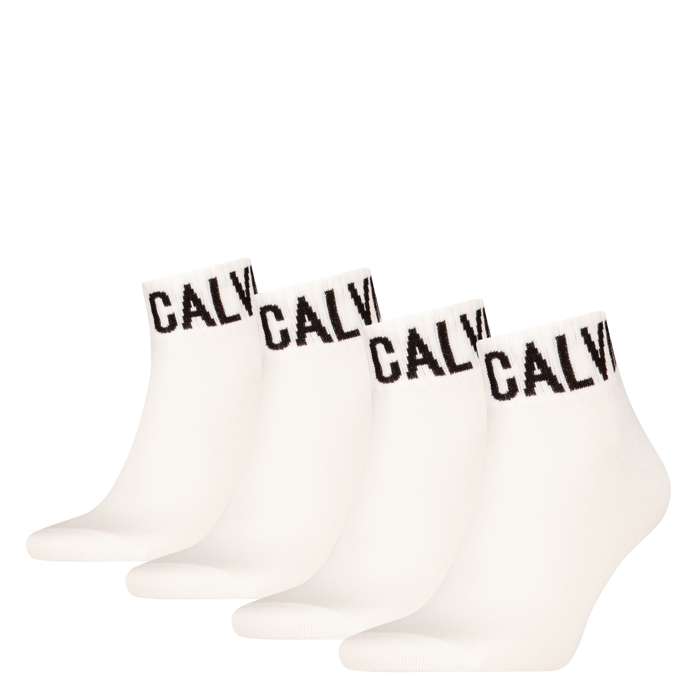 Calvin Klein Jeans Kurzsocken »CKJ MEN QUARTER 4P RIBBON LOGO ECOM« 4er Pack
