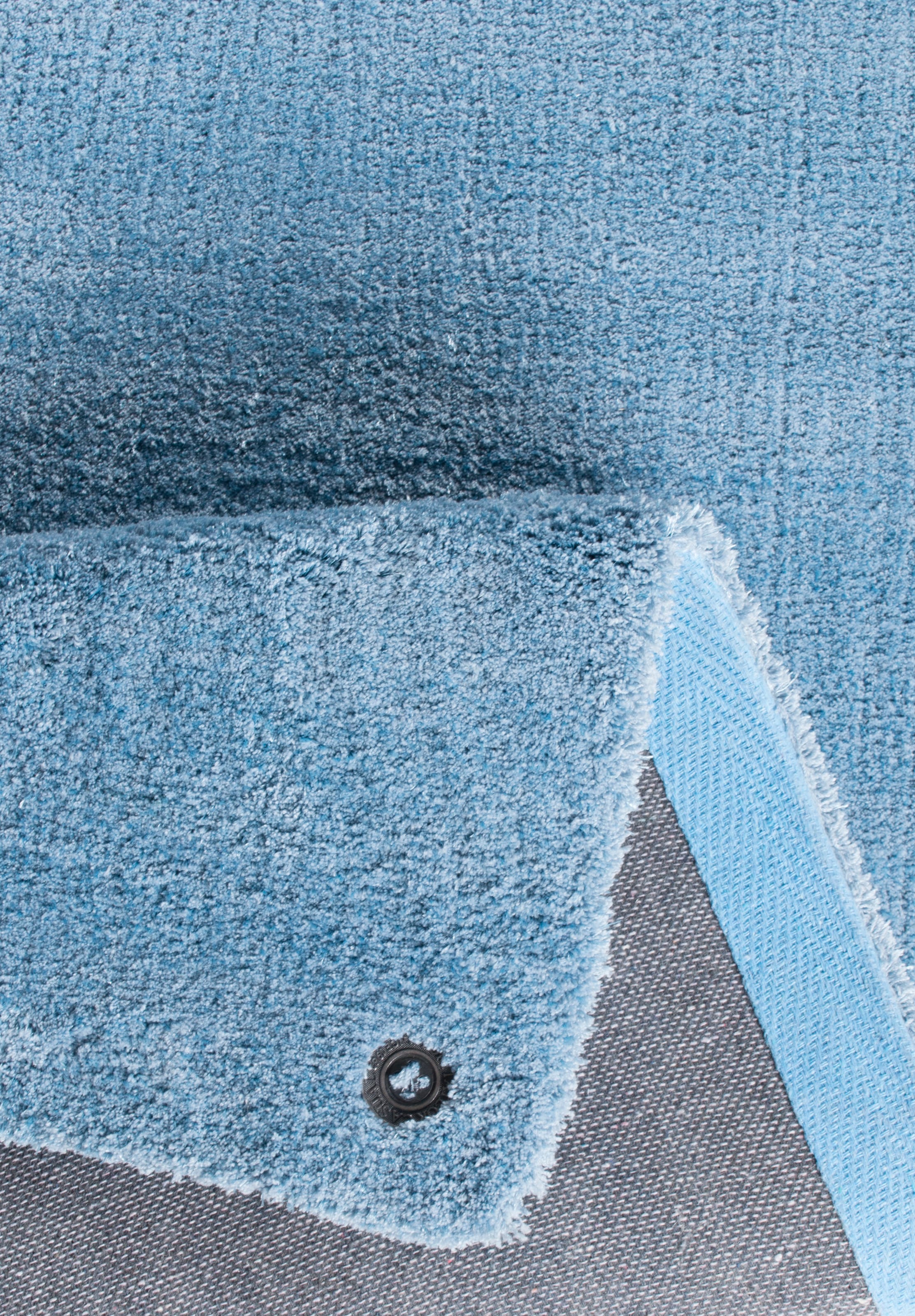 TOM TAILOR HOME Teppich »Powder uni«, rechteckig, 12 mm Höhe, Uni-Farben, besonders weich und flauschig