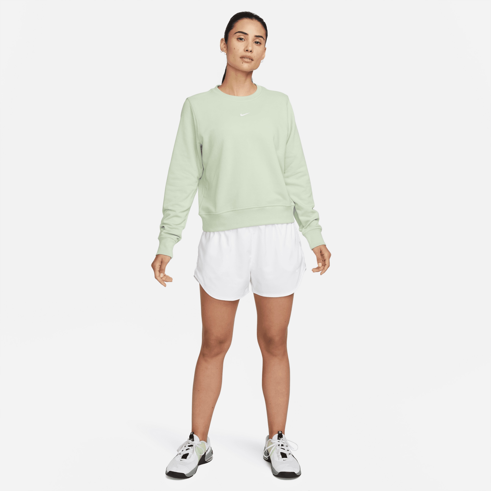 Nike Trainingsshirt »DRI-FIT ONE WOMEN'S LONG-SLEEVED CREW-NECK TOP«