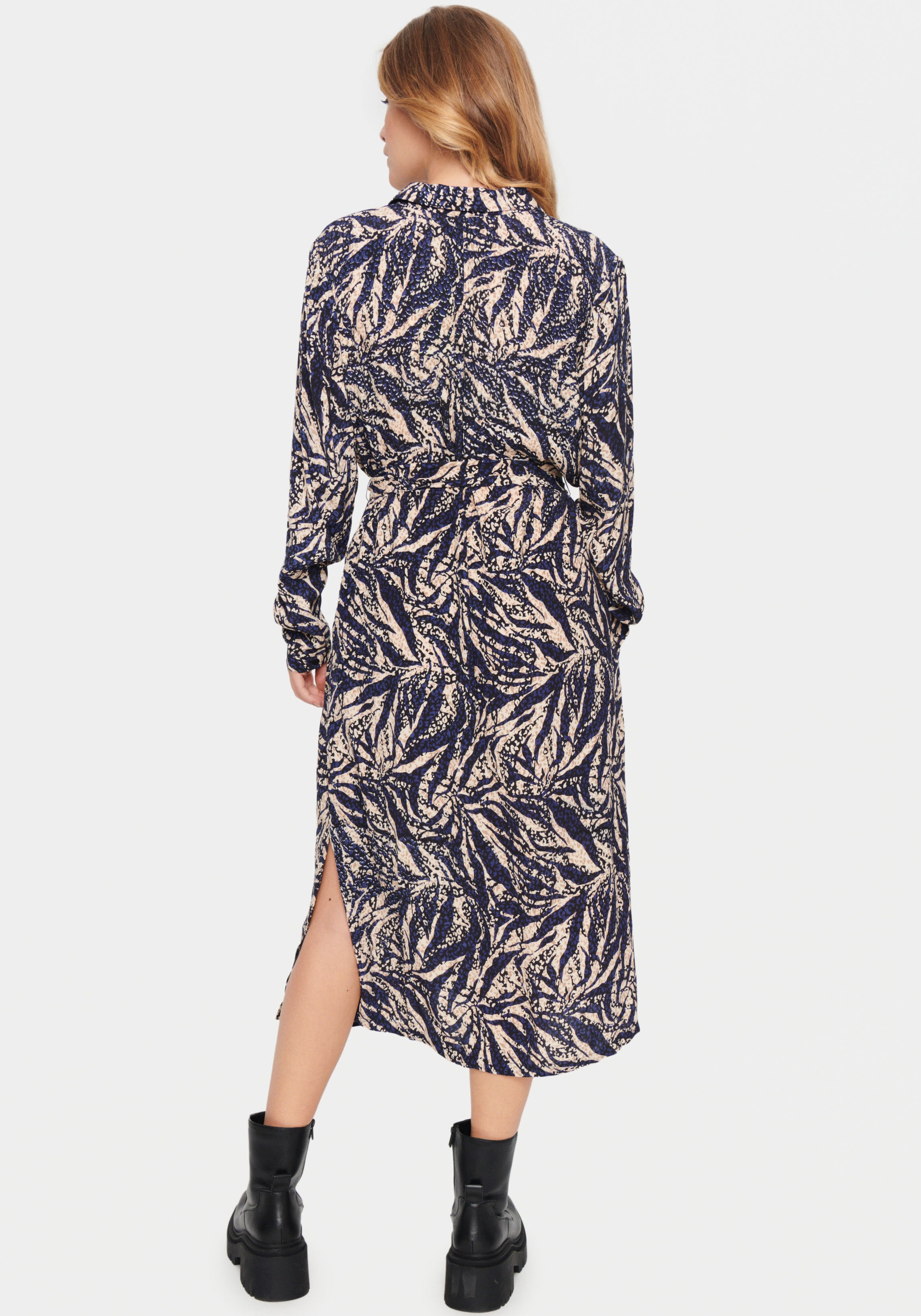 Saint Tropez Hemdblusenkleid »BlancaSZ LS Dress«, Sommerkleid