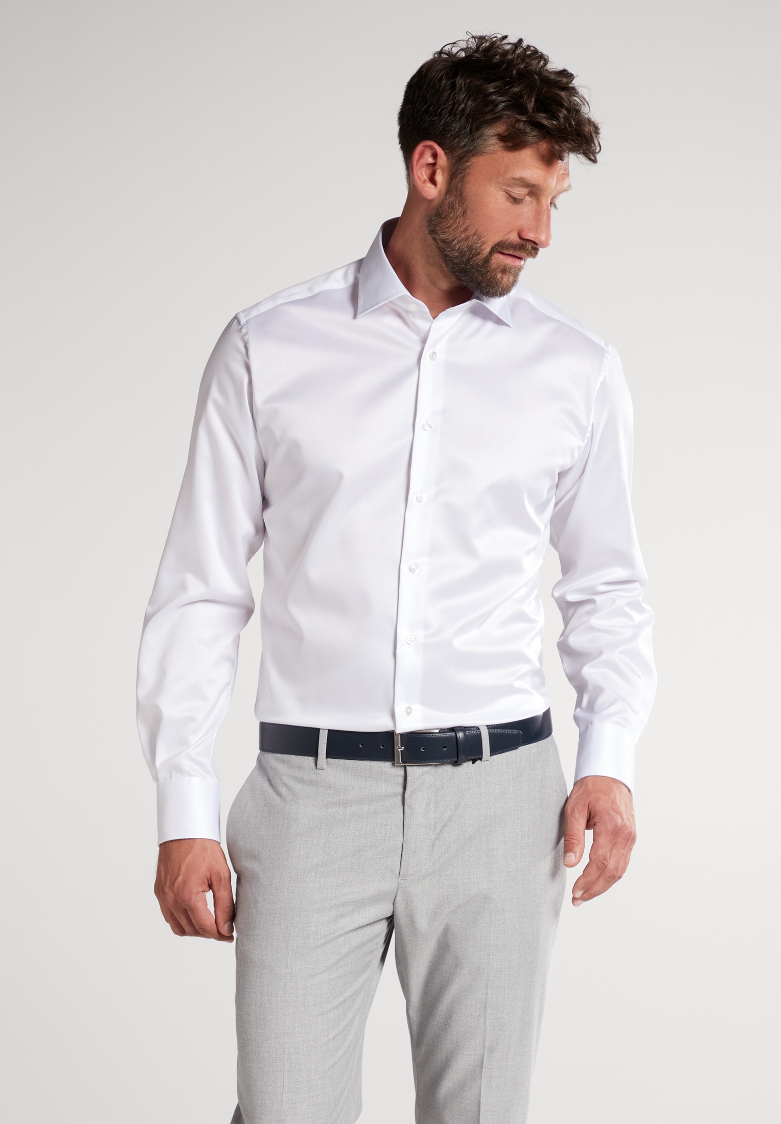 Eterna Langarmhemd »MODERN FIT«, NON IRON (bügelfrei)