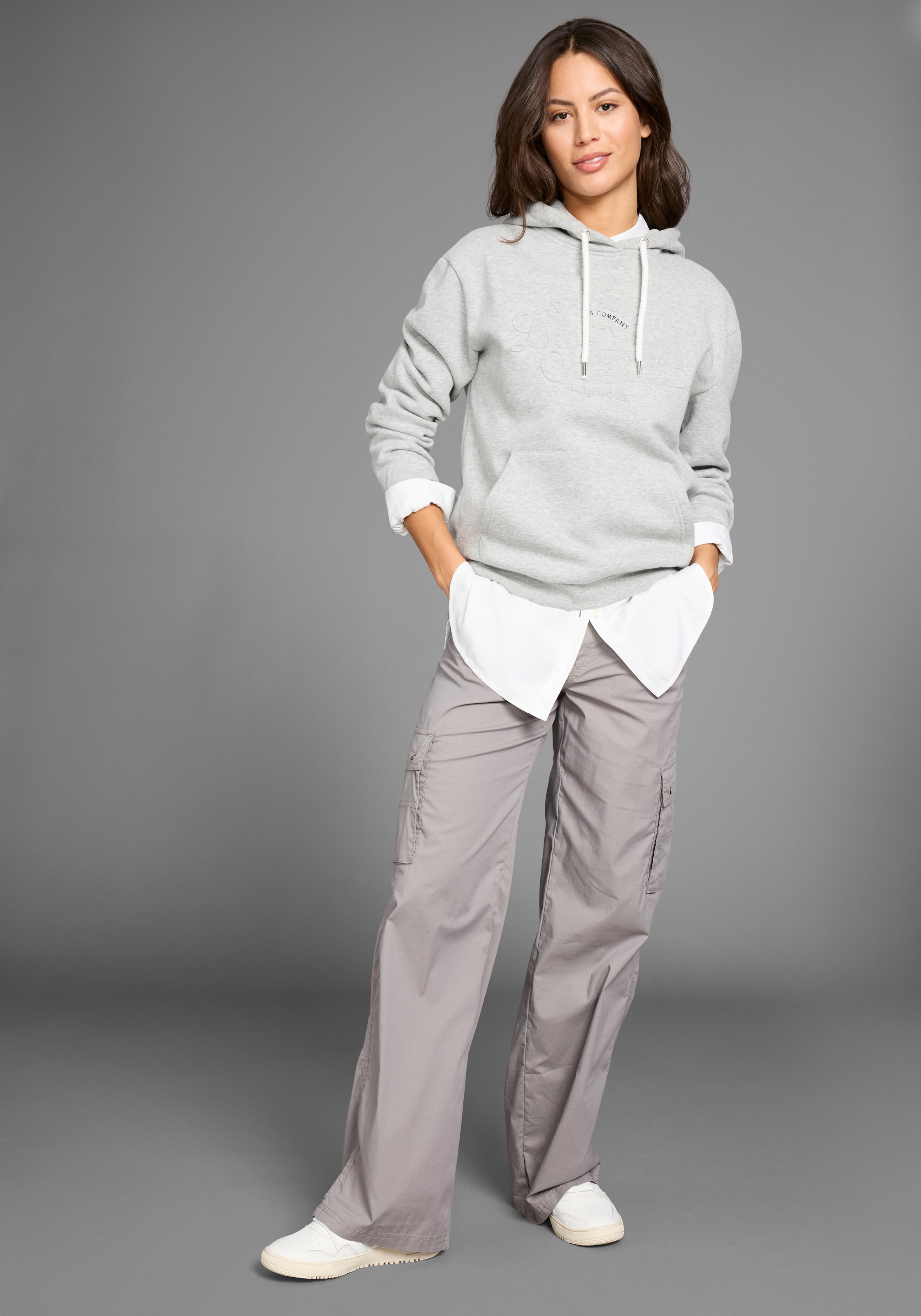 KangaROOS Cargohose, Wide-Leg mit Cargotaschen