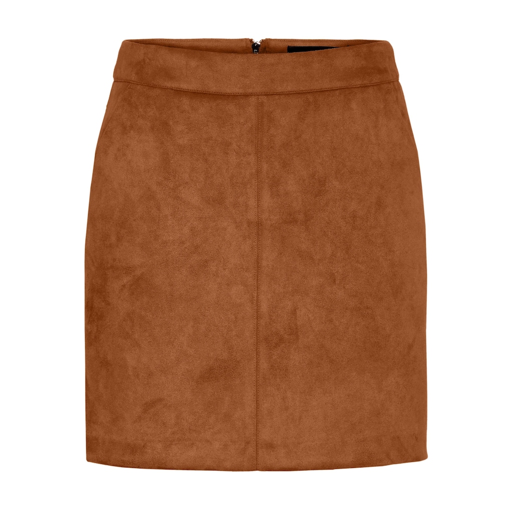 Vero Moda Lederimitatrock »VMDONNADINA FAUXSUEDE SHORT SKIRT«