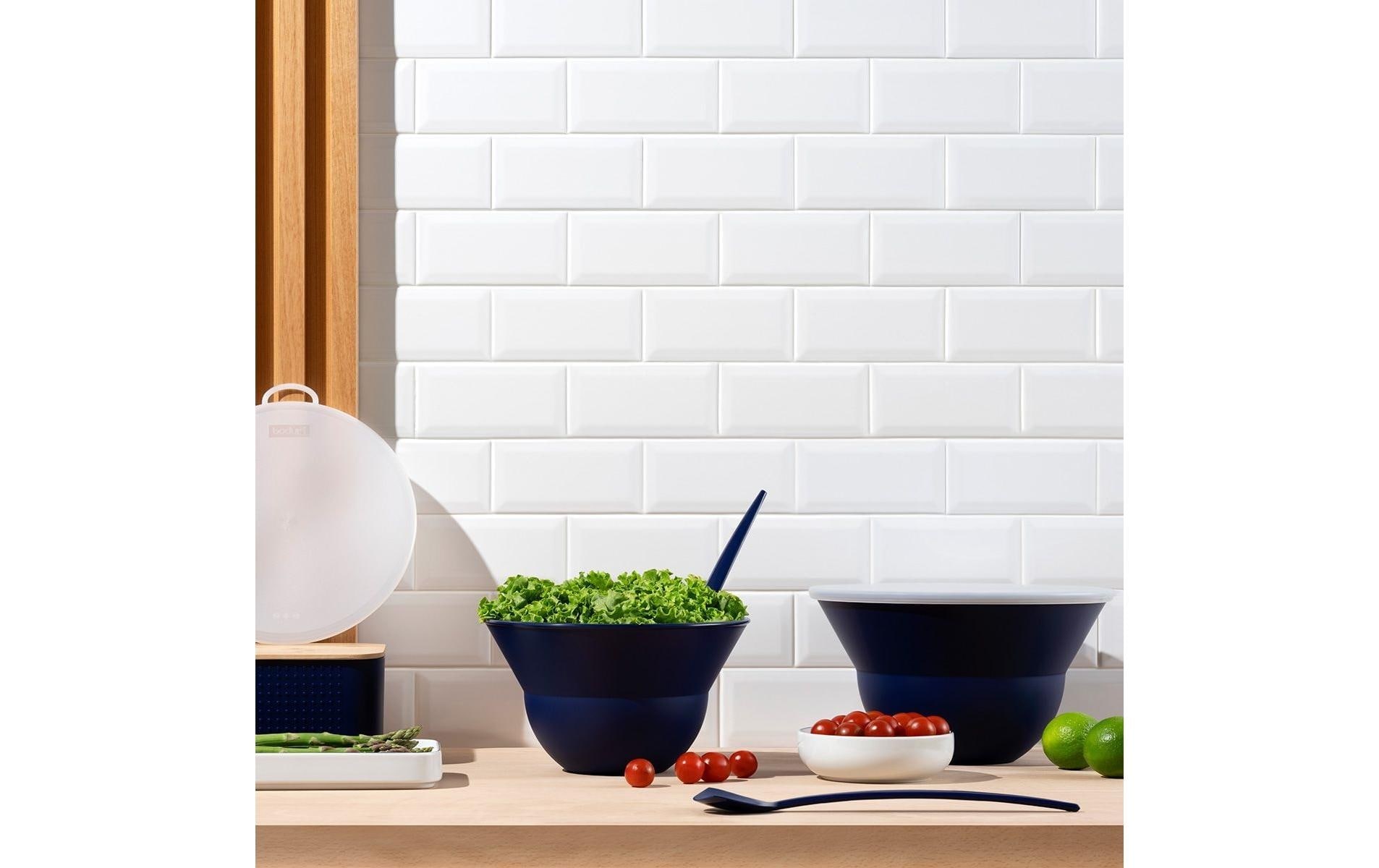 Bodum Salatschüssel »Topee 4 Stück, Dunkelblau«, 4 tlg., aus Kunststoff