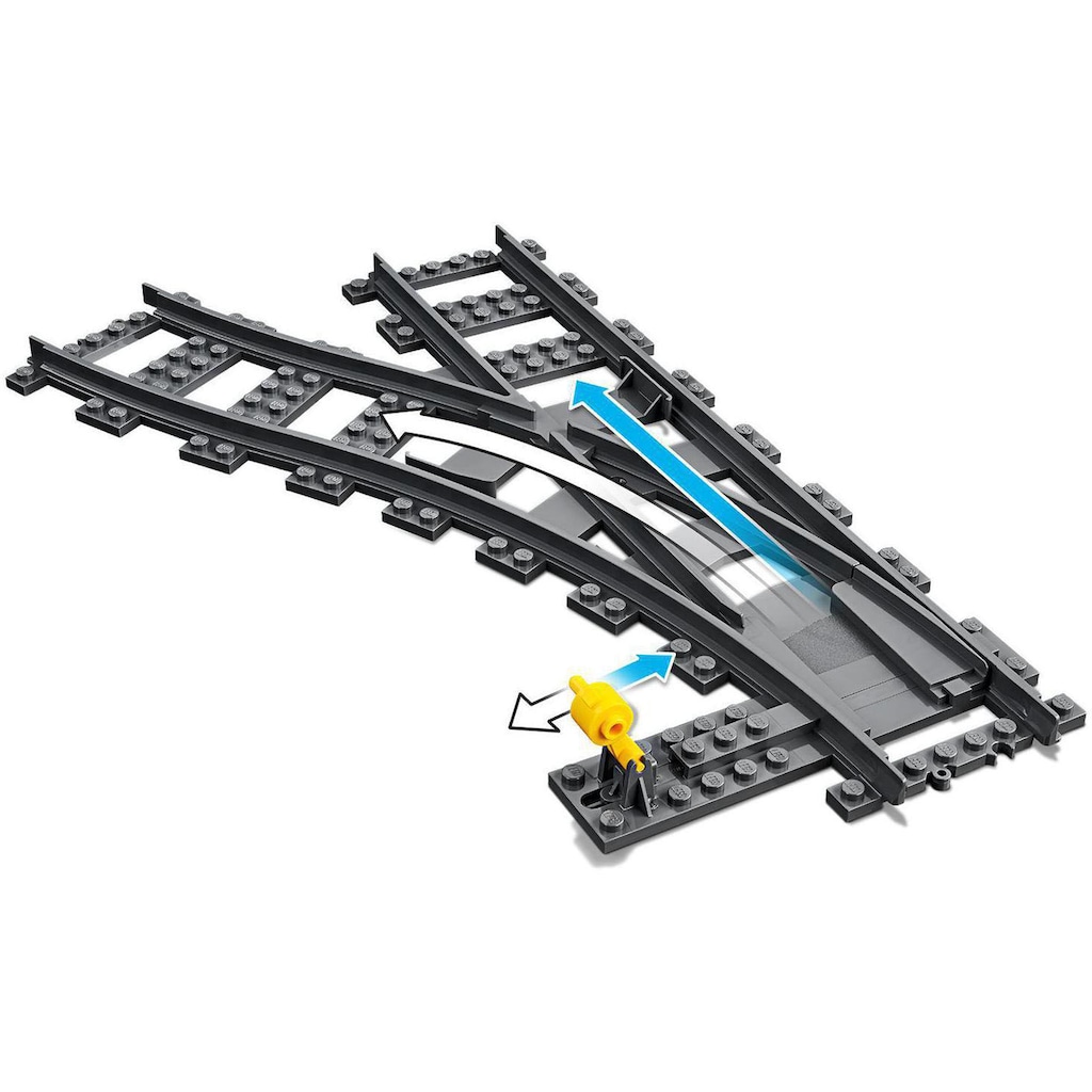 LEGO® Konstruktionsspielsteine »Switch Tracks (60238), LEGO® City«, (6 St.)