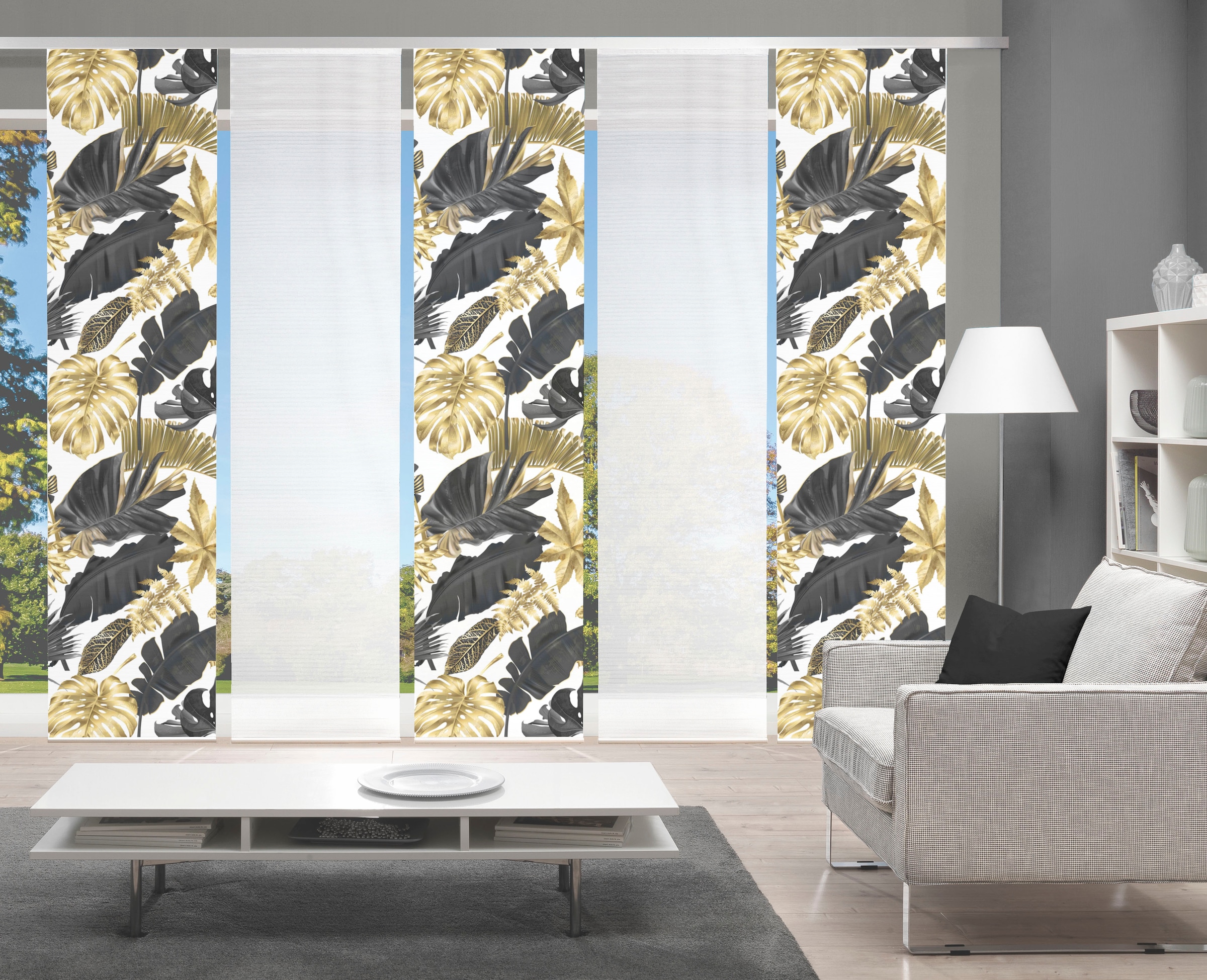 Vision S Schiebegardine »LETHI« Paneelwagen 1 Stk. tlg. DIGITALDRUCK