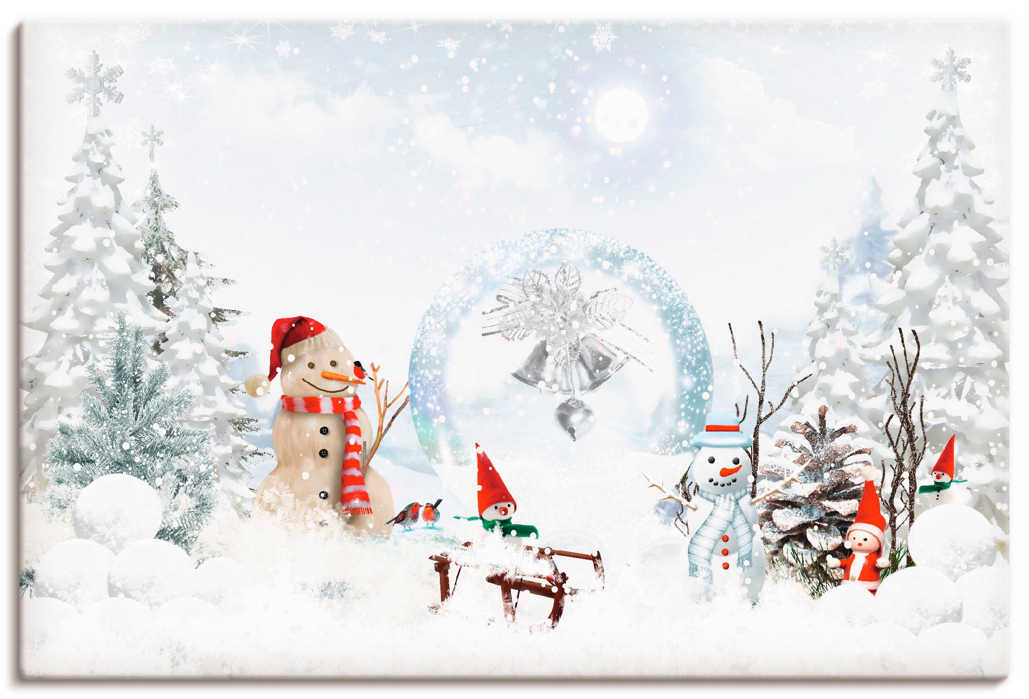 Artland Wandbild »Weihnachtsmärchen«, Weihnachten, (1 St.), als Alubild,  Leinwandbild, Wandaufkleber oder Poster in versch. Grössen online kaufen |  Jelmoli-Versand