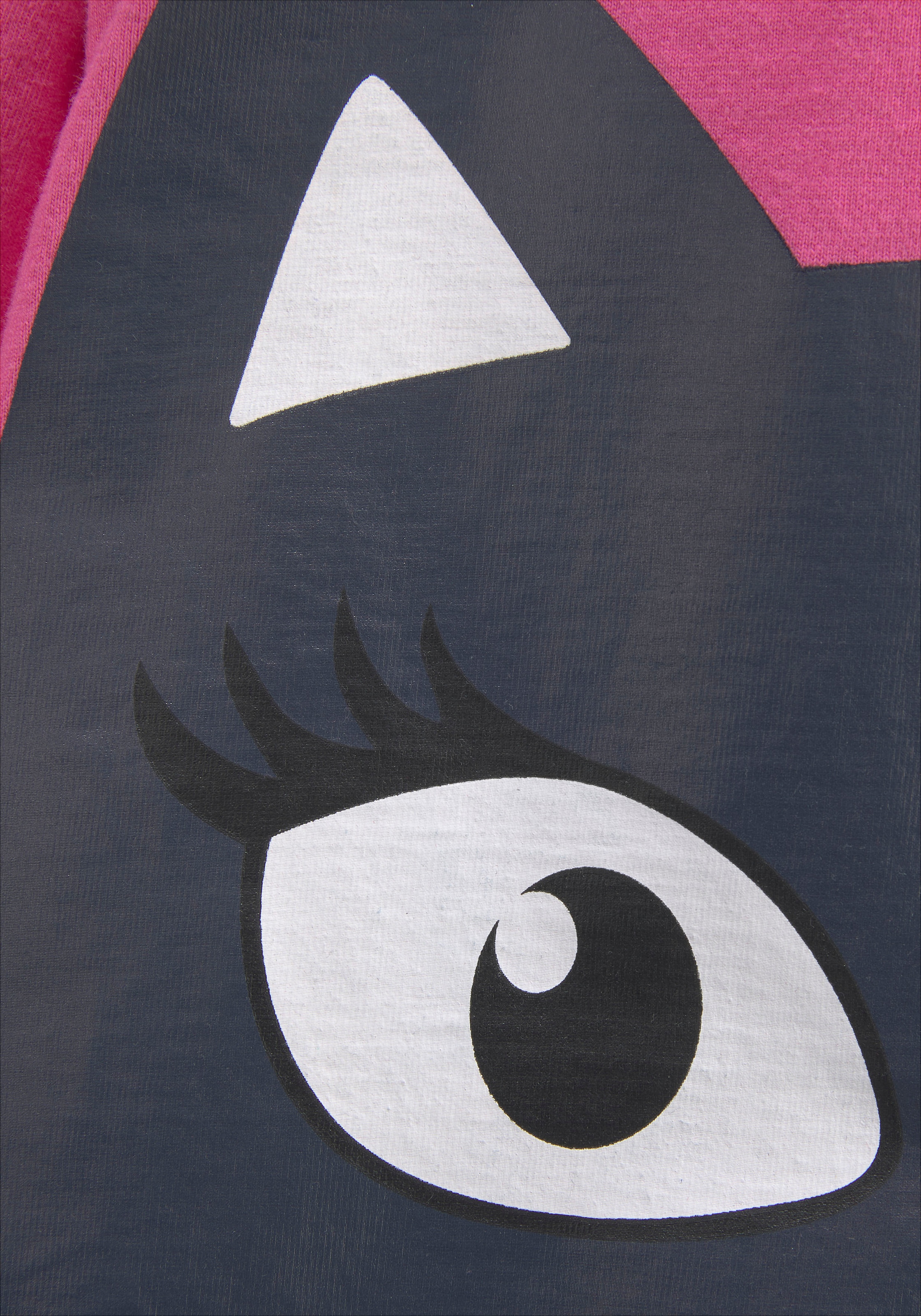 KIDSWORLD Longshirt »für kleine Mädchen«, (2 tlg., 2er-Pack), mit grossem Print und schönen Streifen