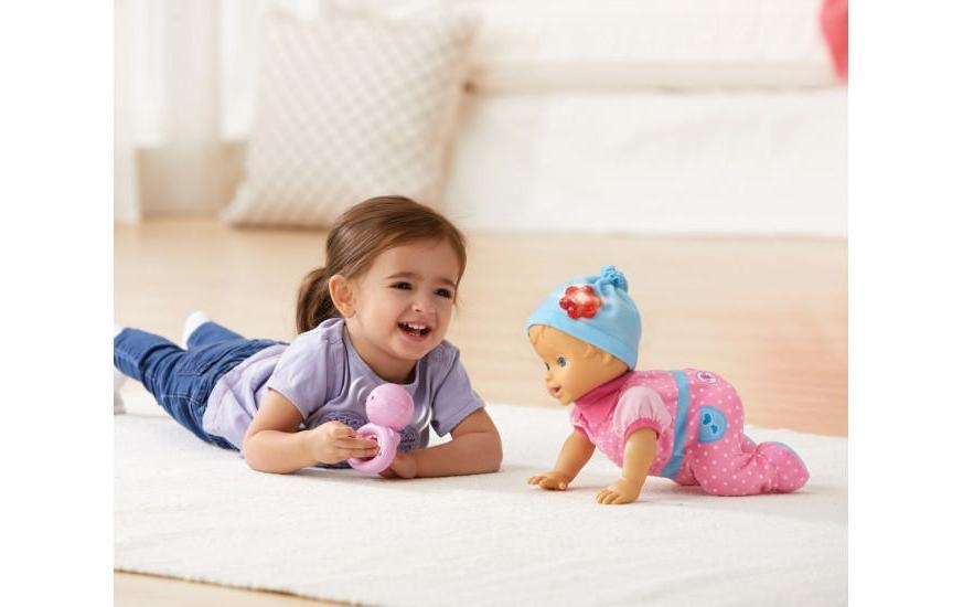 Vtech® Babypuppe »Little Love, Krabbel mit mir Lilly«, (1 tlg.)
