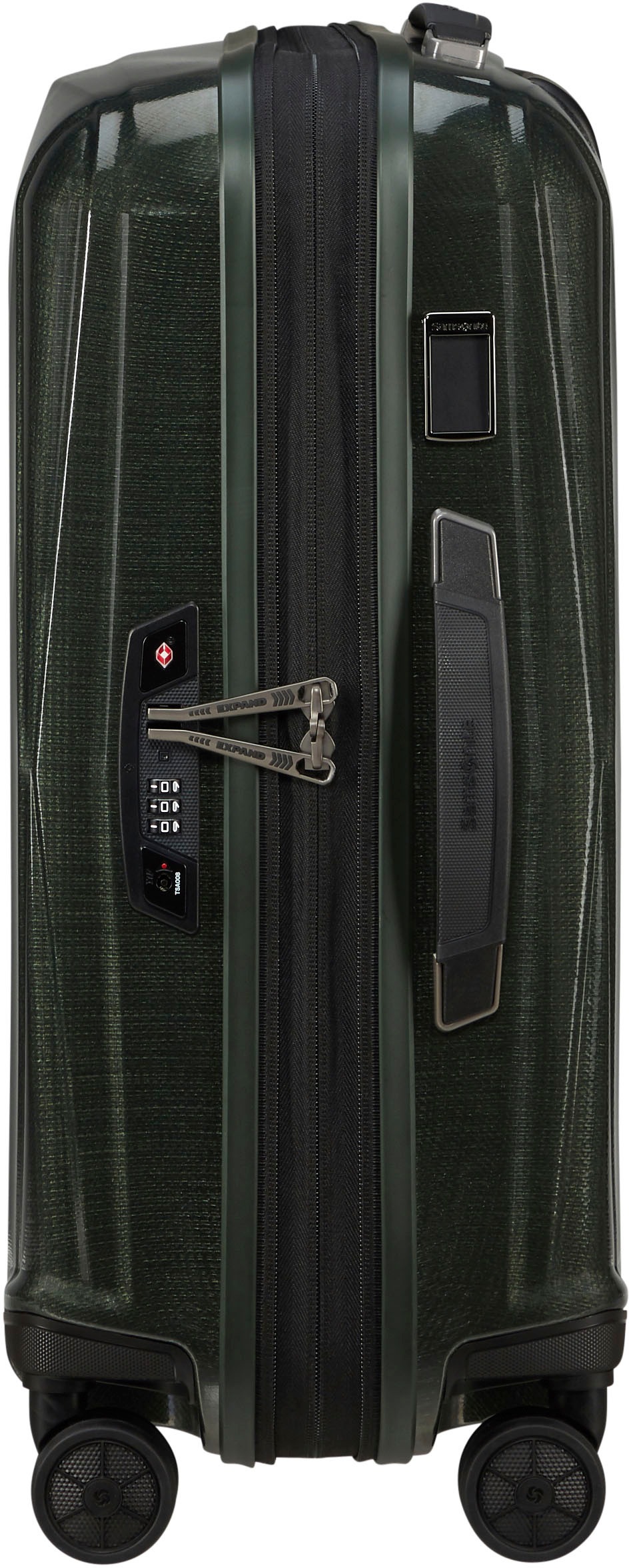 Samsonite Hartschalen-Trolley »MAJOR-LITE, verschiedene Grössen und Farben«, 4 Rollen, Reisekoffer Volumenerweiterung bei S Reisegepäck Made in Europe