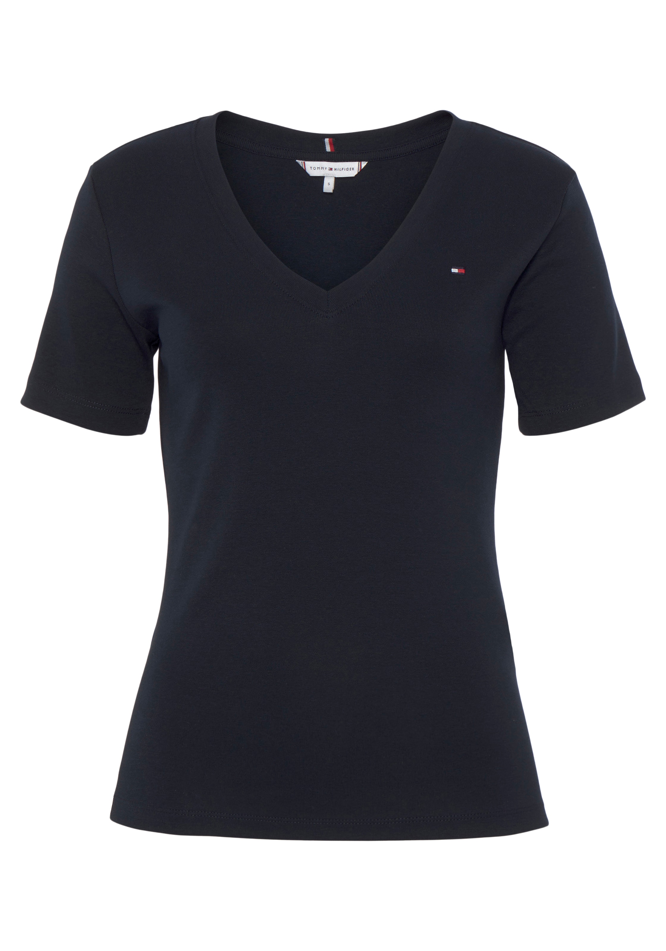 Tommy Hilfiger T-Shirt, mit online bestellen Logostickerei Schweiz Jelmoli-Versand bei