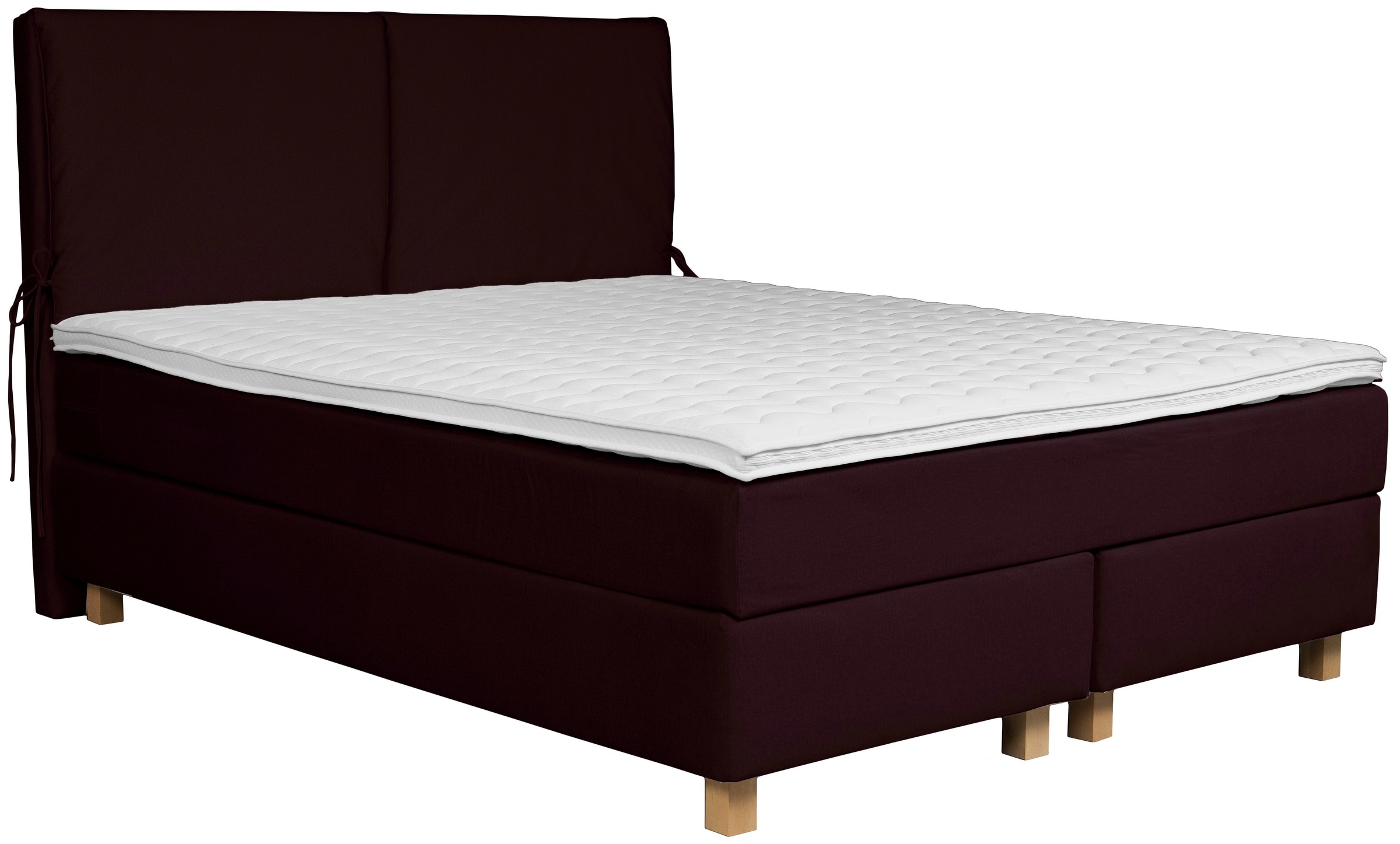 Home affaire Boxspringbett "Nele" inkl. Topper im schlichtem Design