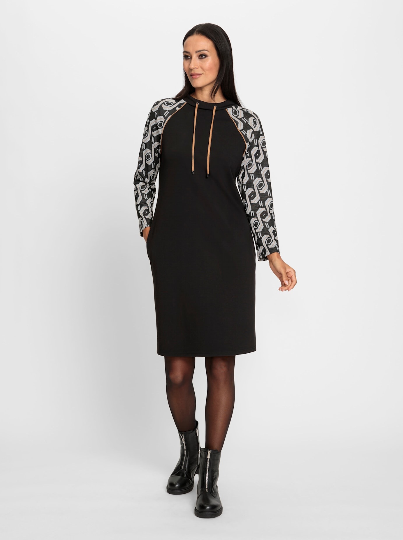 heine Jerseykleid »Jersey-Kleid« Eingrifftaschen