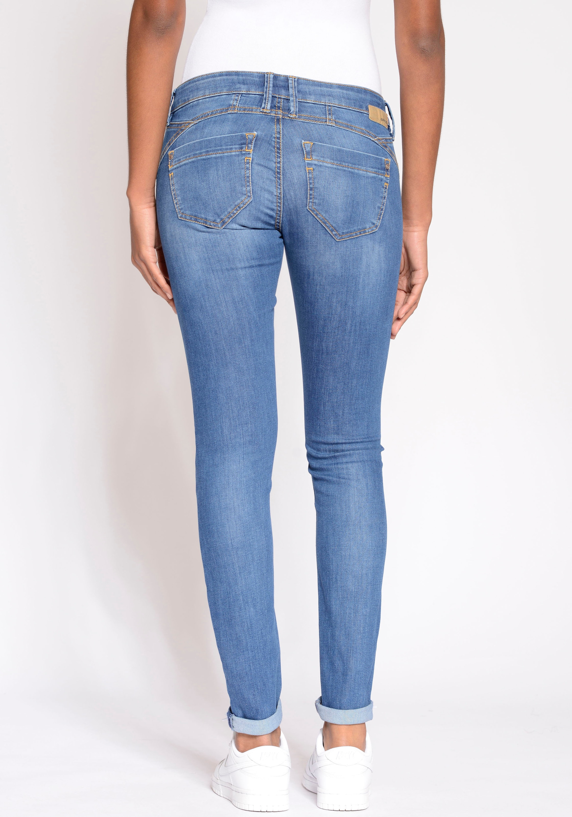 GANG Skinny-fit-Jeans »94Nena«, Used-Effekten mit coolen shoppen Jelmoli-Versand online bei Schweiz