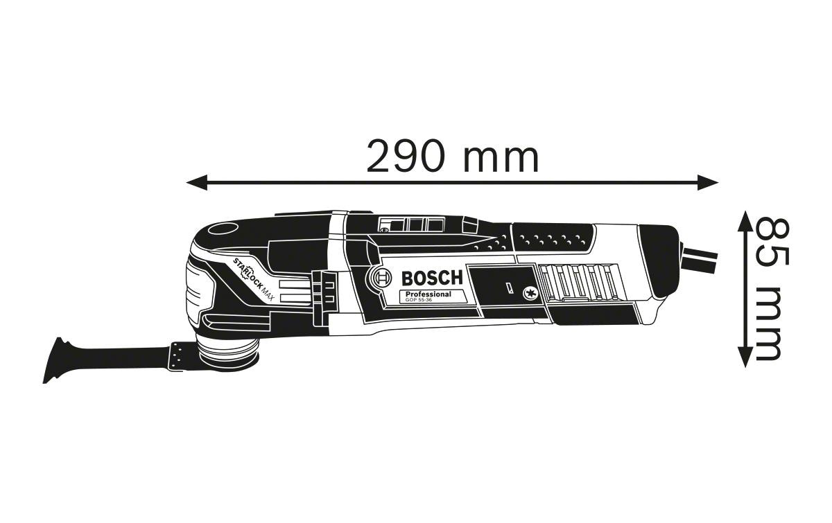 Bosch Professional Knabber »Oszillierer«