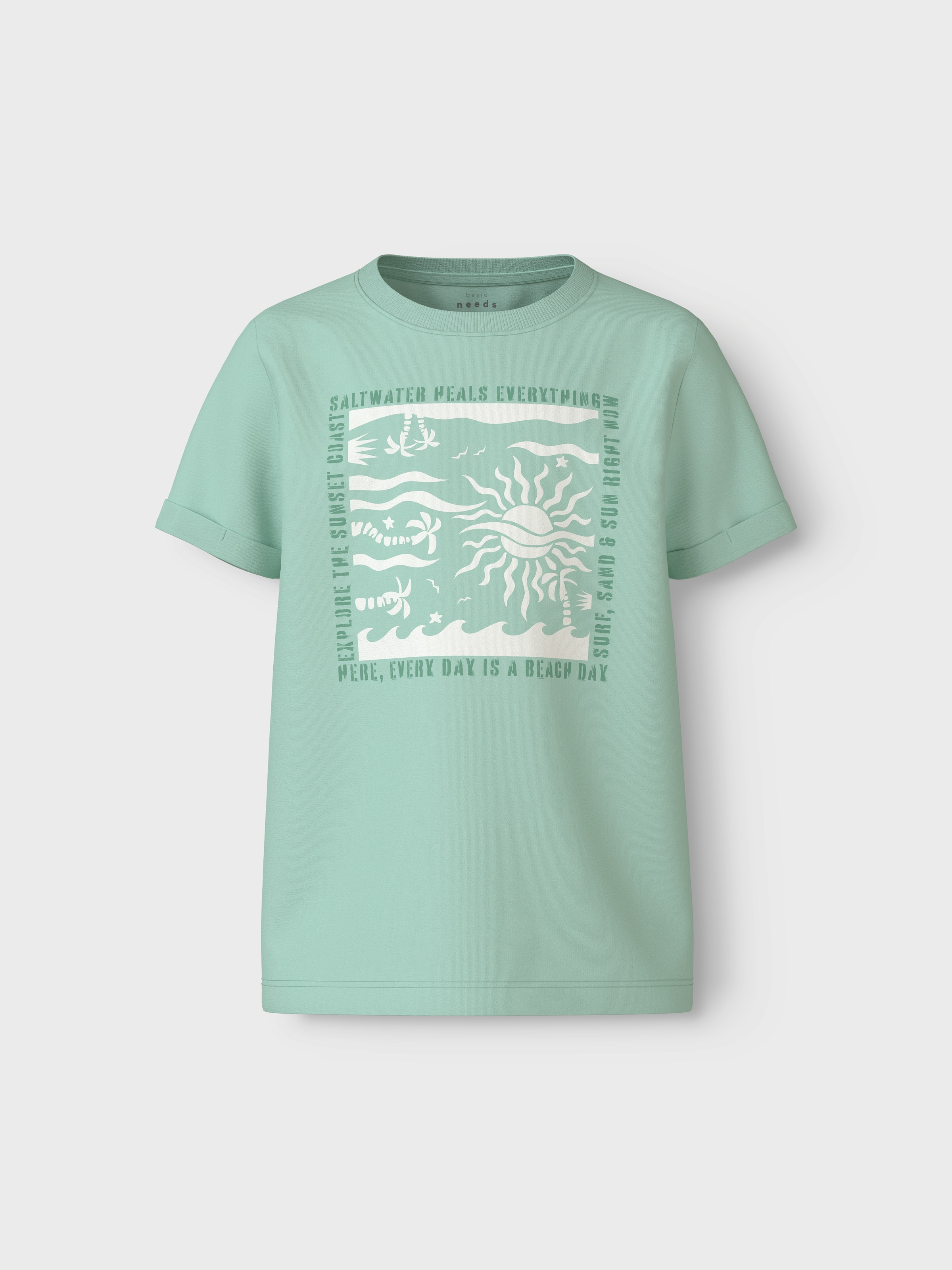 Name It Kurzarmshirt »NKMVUX 2P SS TOP«, (Packung, 2 tlg.)