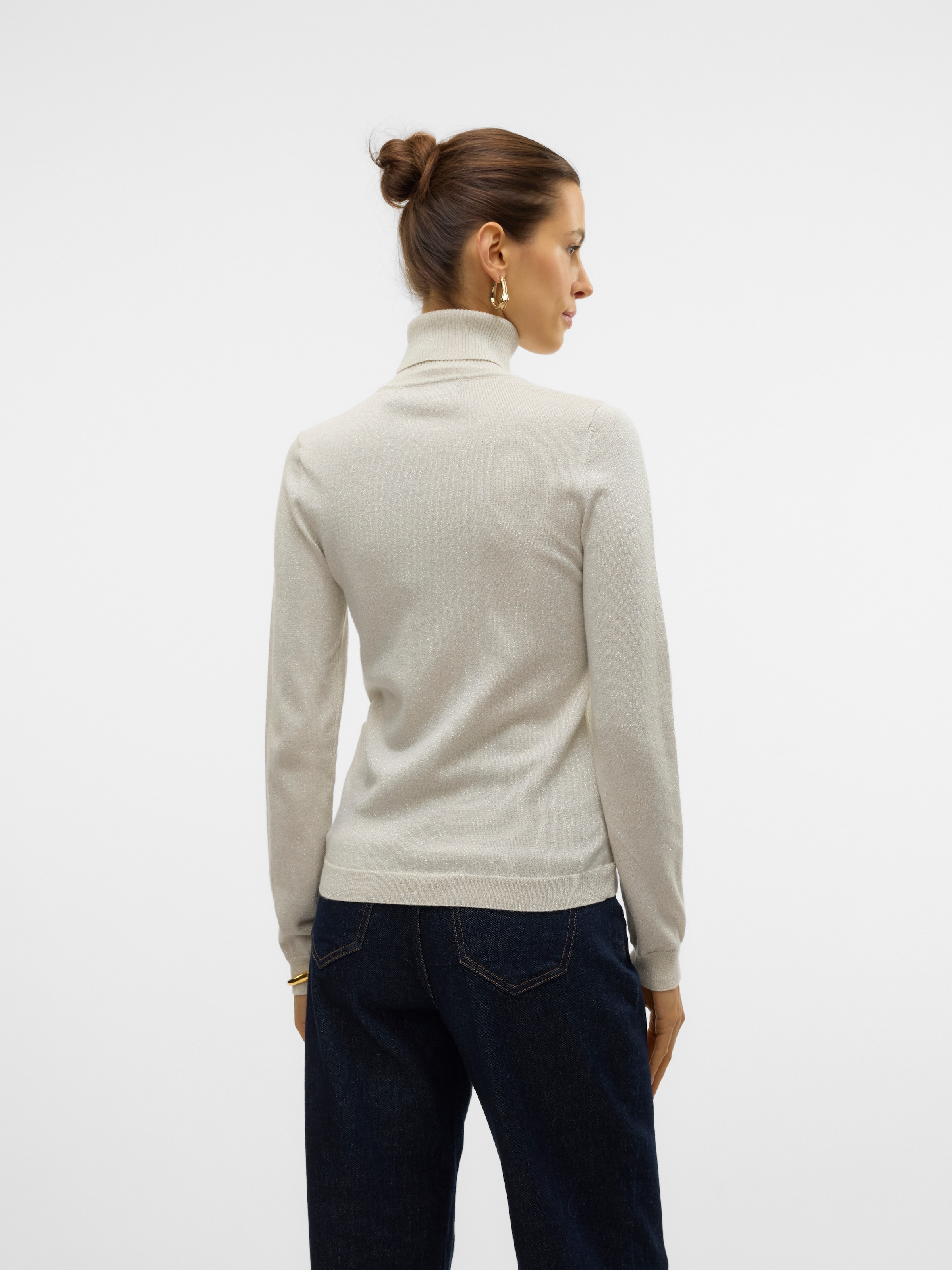 Vero Moda Rollkragenpullover »VMHAPPYSHINE LS ROLLNECK PULLOVER BOO«