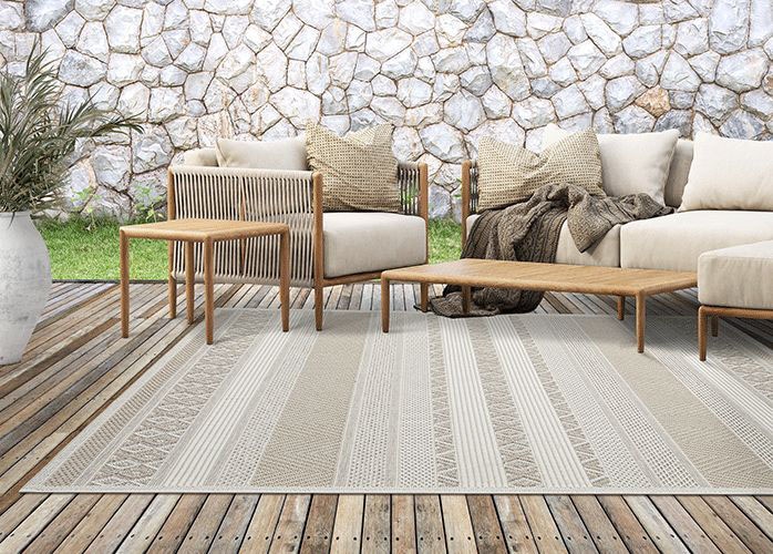 merinos Teppich »Ottowa 22565«, rechteckig, 10 mm Höhe
