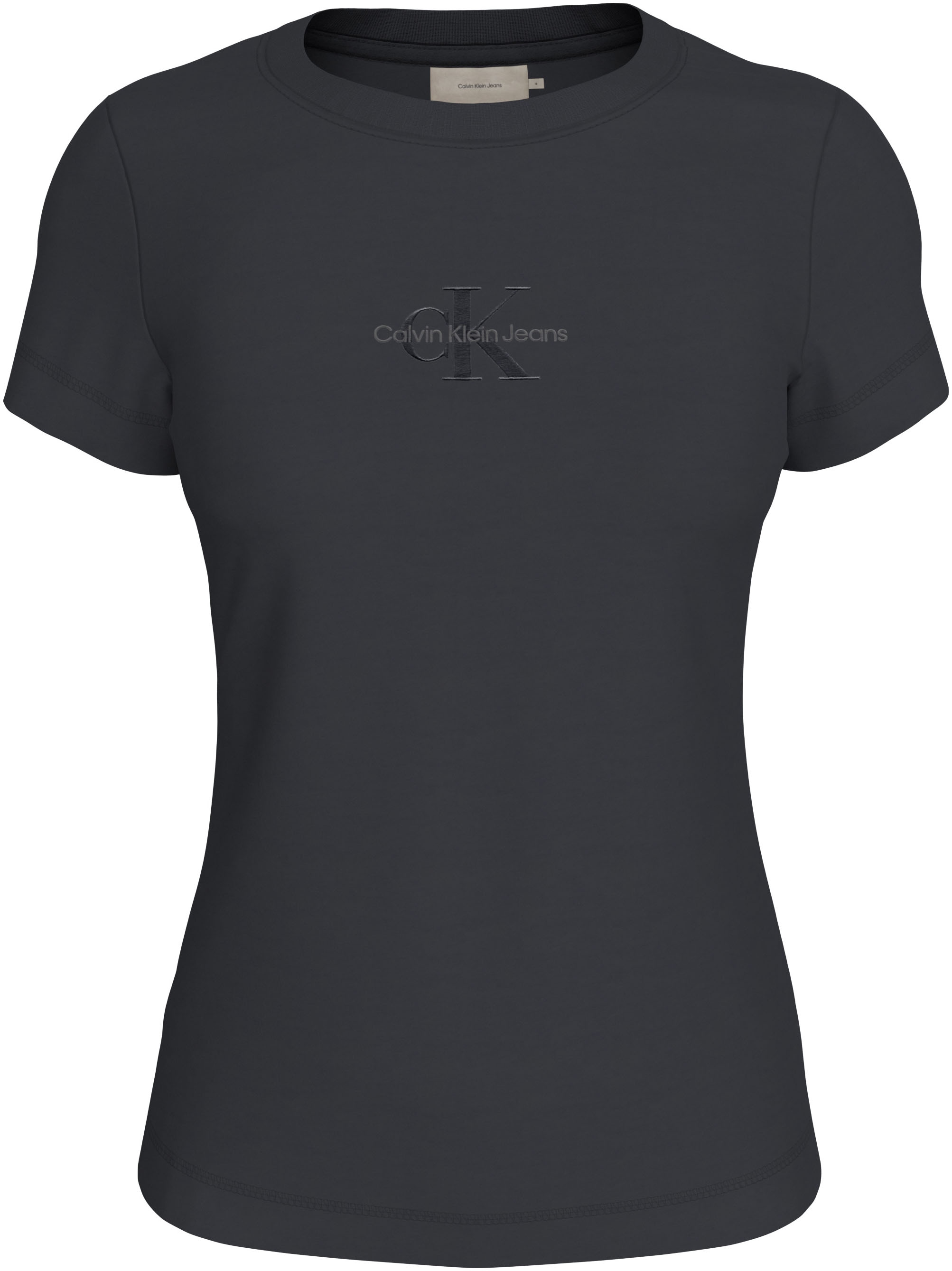 Calvin Klein Jeans T-Shirt »MONOLOGO SLIM TEE«, mit Logoprägung