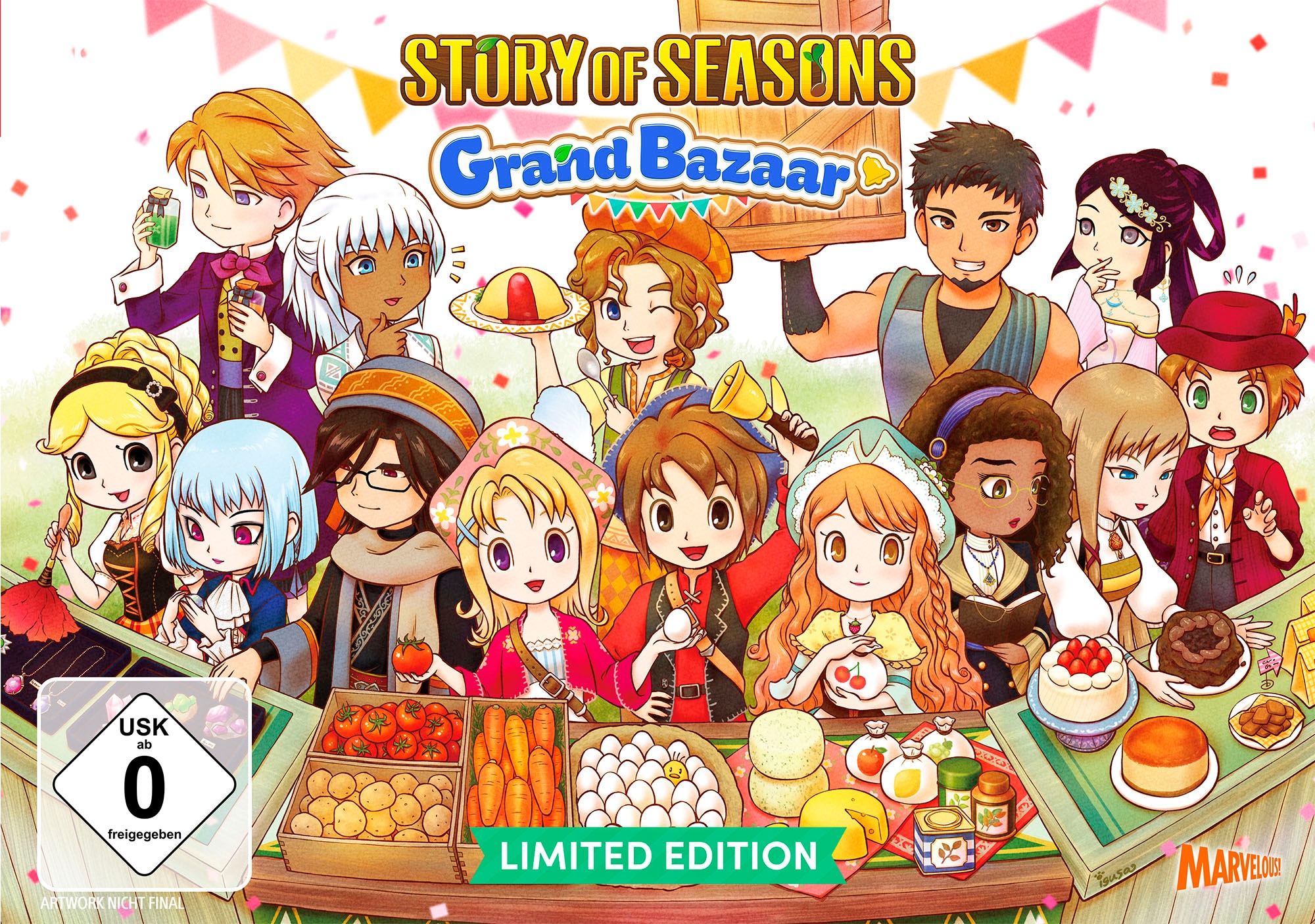 Marvelous Games Spielesoftware »Story of Seasons: Grand Bazaar Limited Edition (Switch 2)«, Nintendo Switch 2