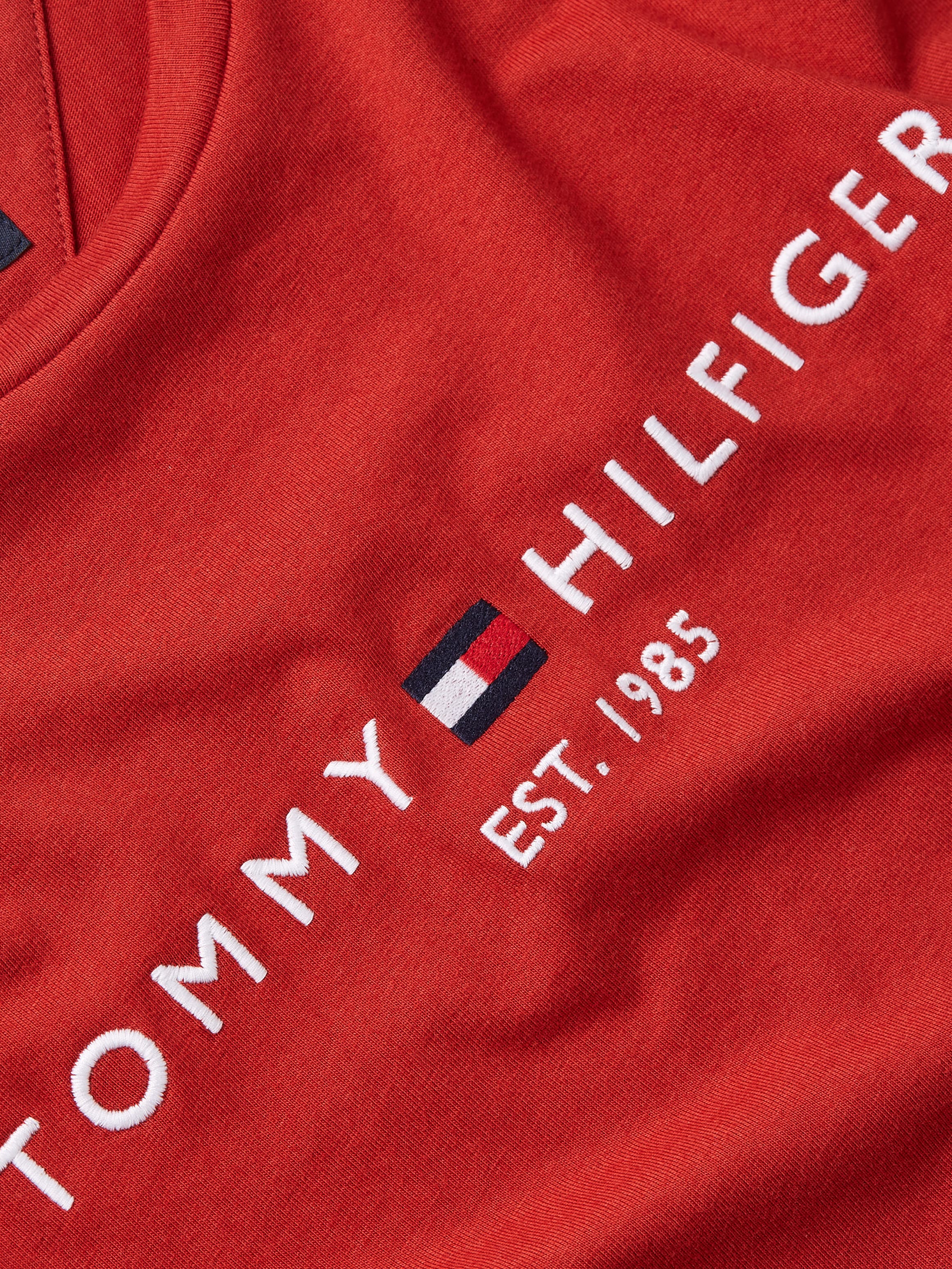Tommy Hilfiger T-Shirt »TOMMY LOGO TEE«, aus reiner Baumwolle