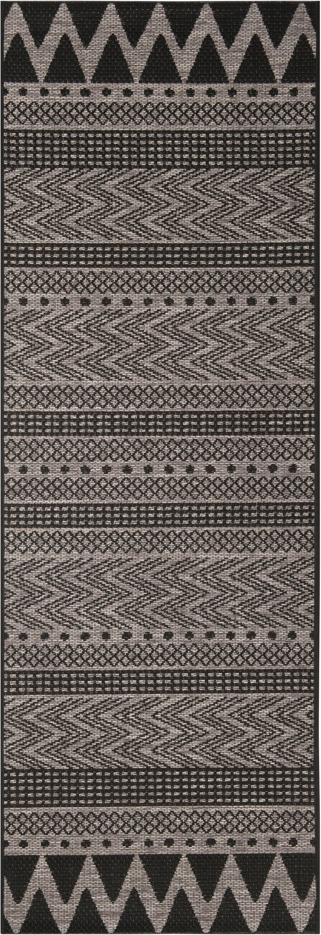 NORTHRUGS Läufer »Sidon«, rechteckig, 4 mm Höhe, In-und Outdoor geeignet, Strapazierfähig und pflegeleicht, Flachgewebe