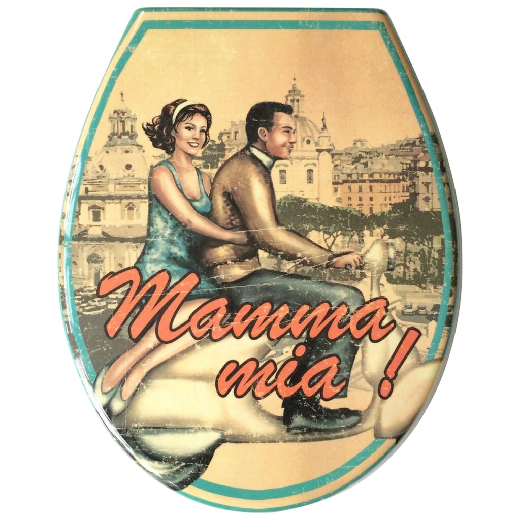 ADOB WC-Sitz »Mamma Mia«, mit Absenkautomatik