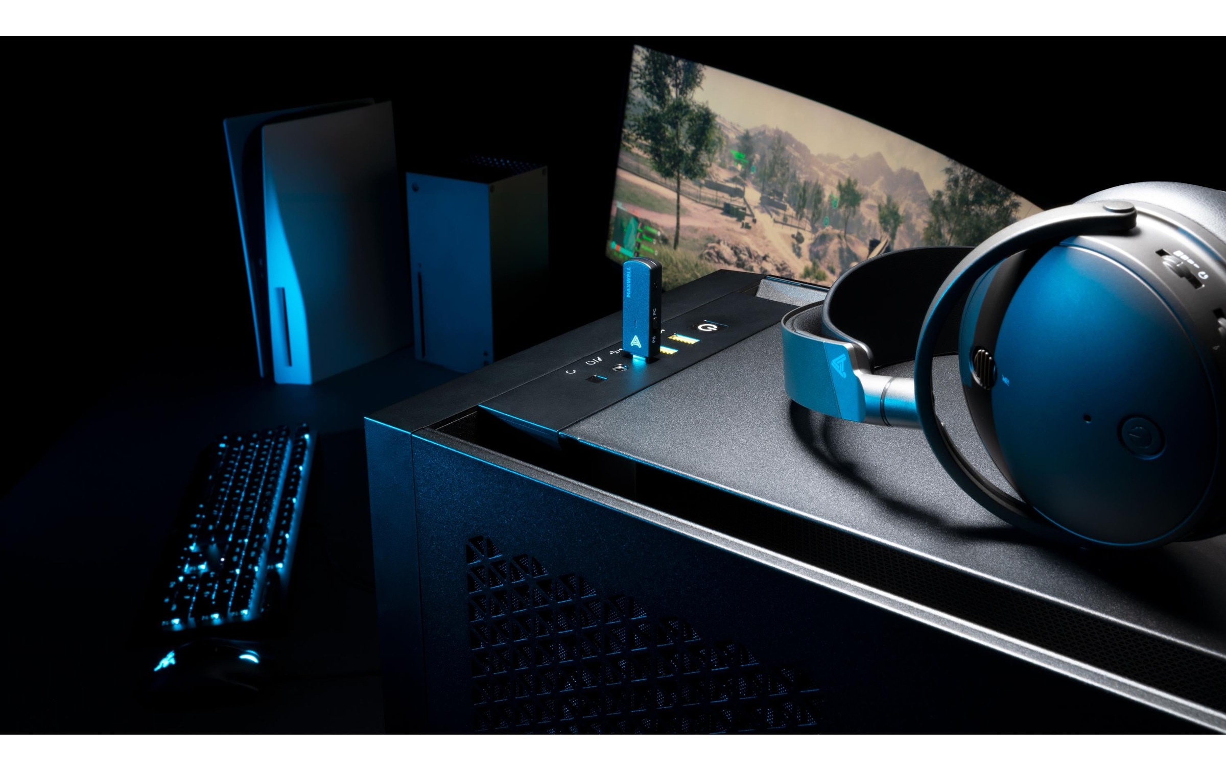 Headset »Audeze Maxwell für PlayStation Schwarz«