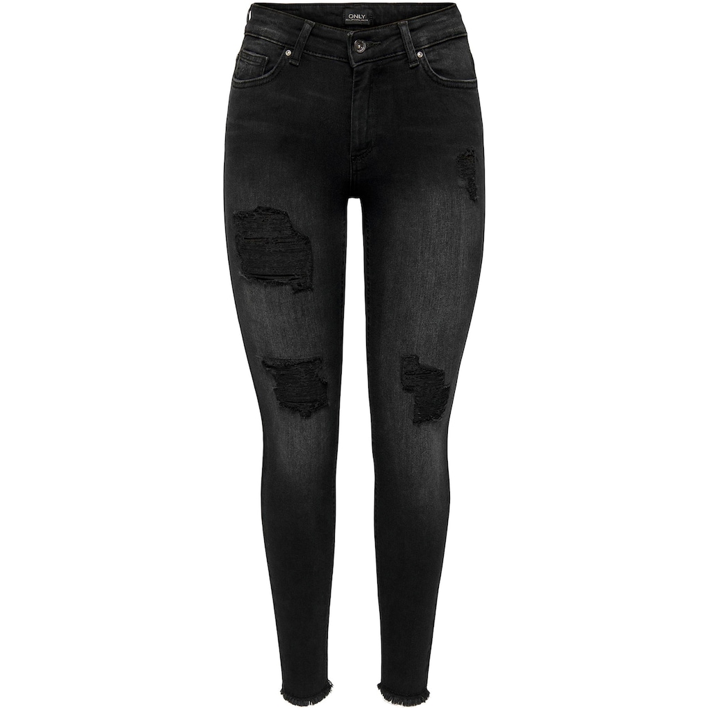 ONLY Ankle-Jeans »ONLBLUSH MID SK RW AK DT DNM TAI099 NOOS«
