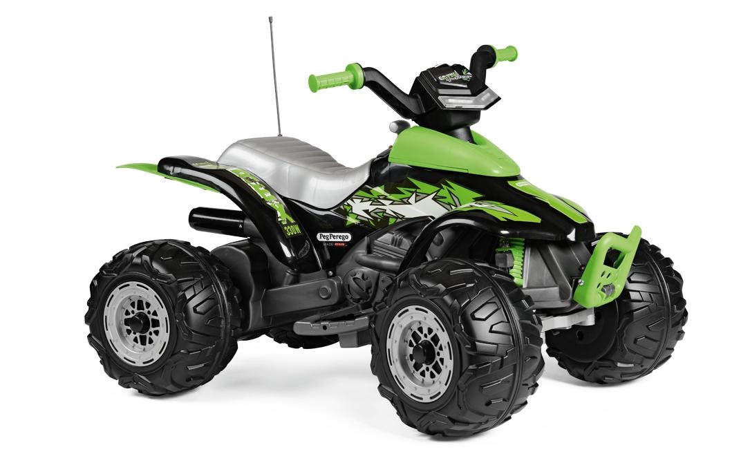 Elektro-Kinderquad »Corral T-Rex 330W 12 V Grün«, ab 3 Jahren, bis 40 kg