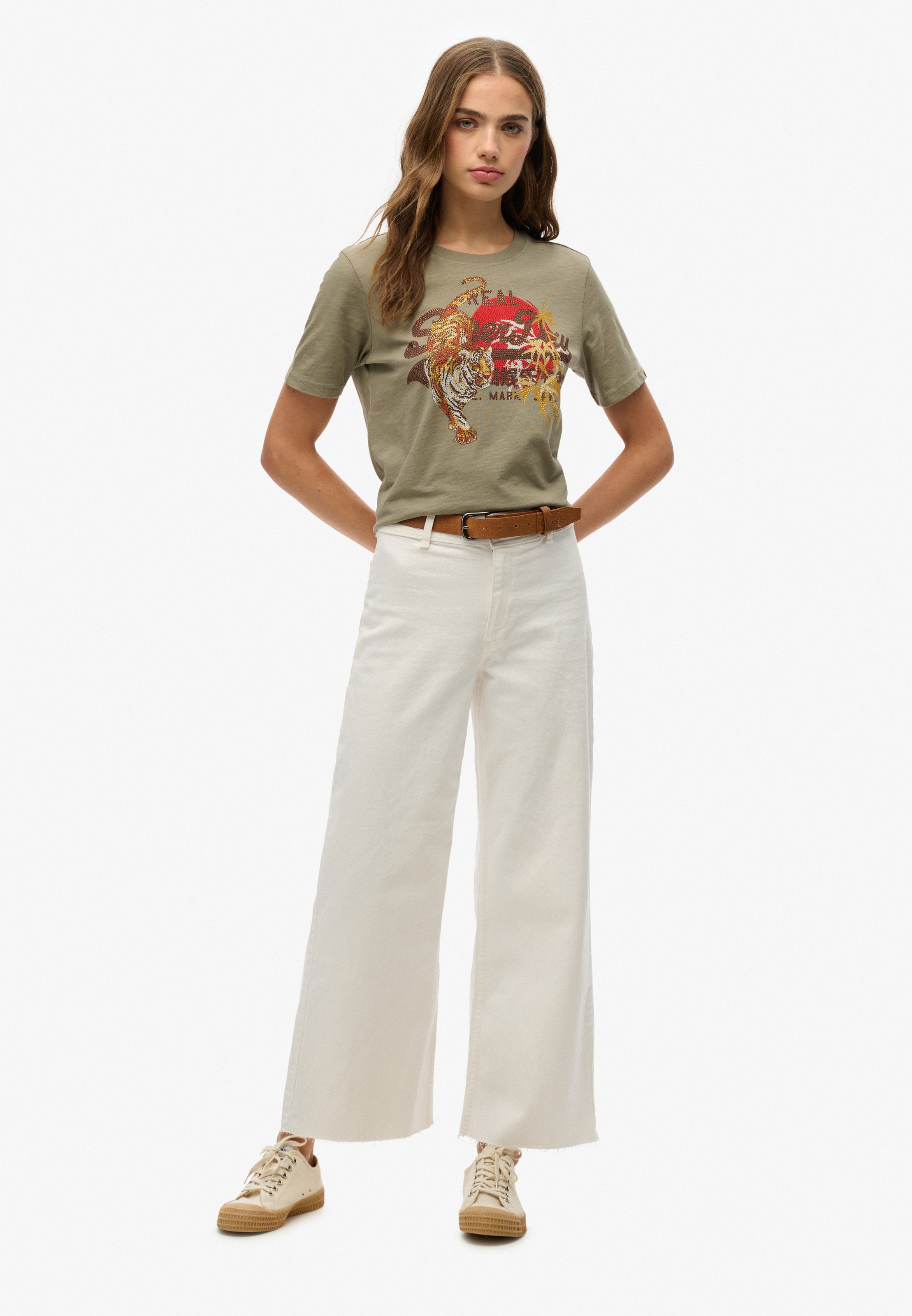 Superdry Kurzarmshirt »VL TOKYO RELAXED TEE«