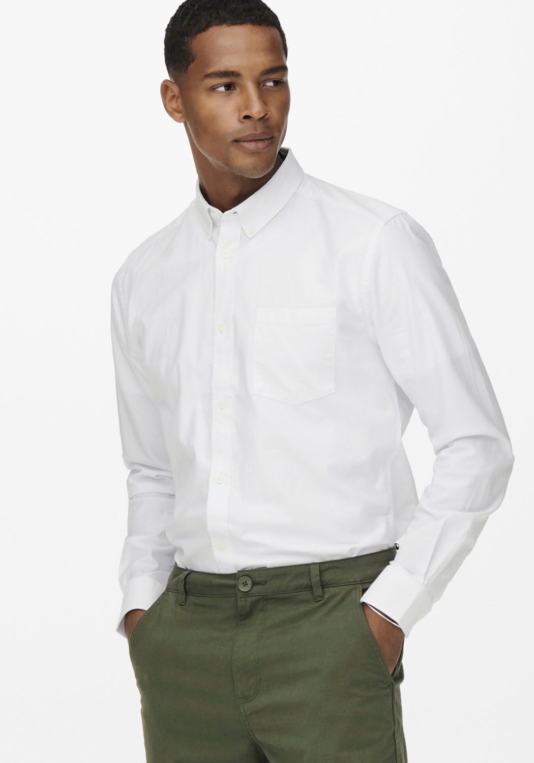 ONLY & SONS Langarmhemd »NEIL LIFE ORGANIC OXFORD SHIRT« kaufen