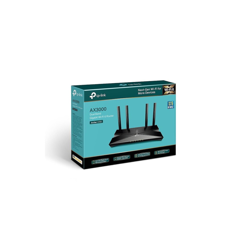 TP-Link WLAN-Router »Dual-Band WiFi Archer AX50«