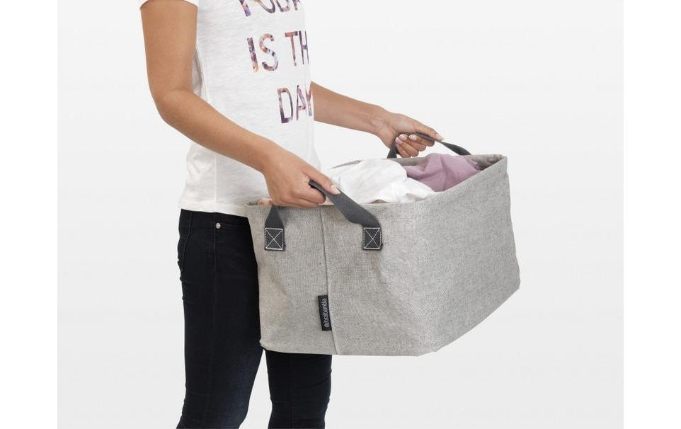 Brabantia Wäschekorb »Linn faltbar Grau 35 l«
