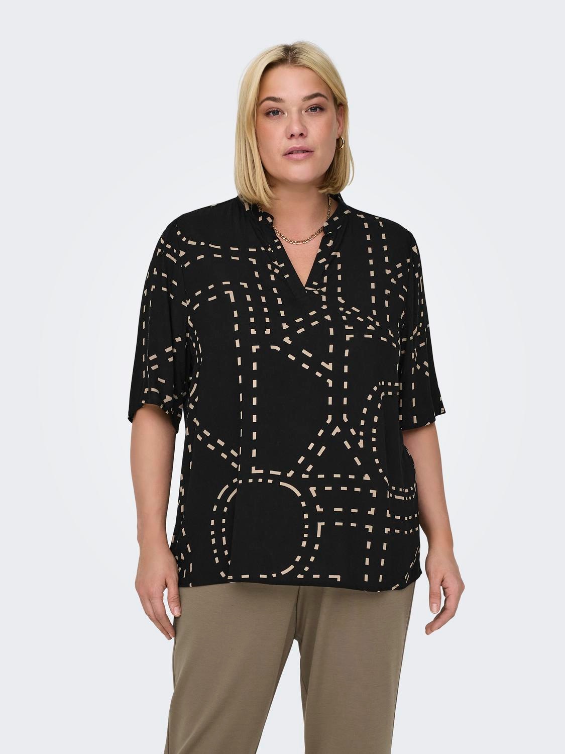 Blusenshirt »CARPHOEBE LIFE 2/4 TOP AOP«