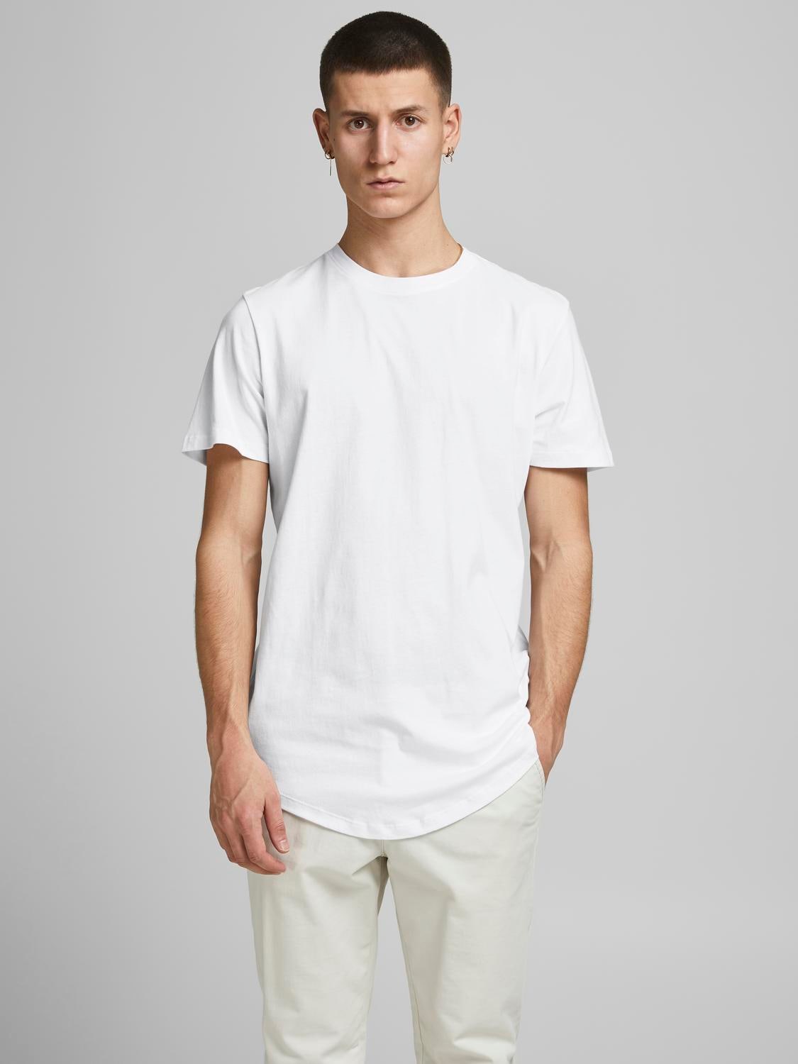 Jack & Jones Rundhalsshirt »JJEORGANIC BASIC TEE SS O-NE 3PK MP NOOS«, (Packung, 3 tlg.)