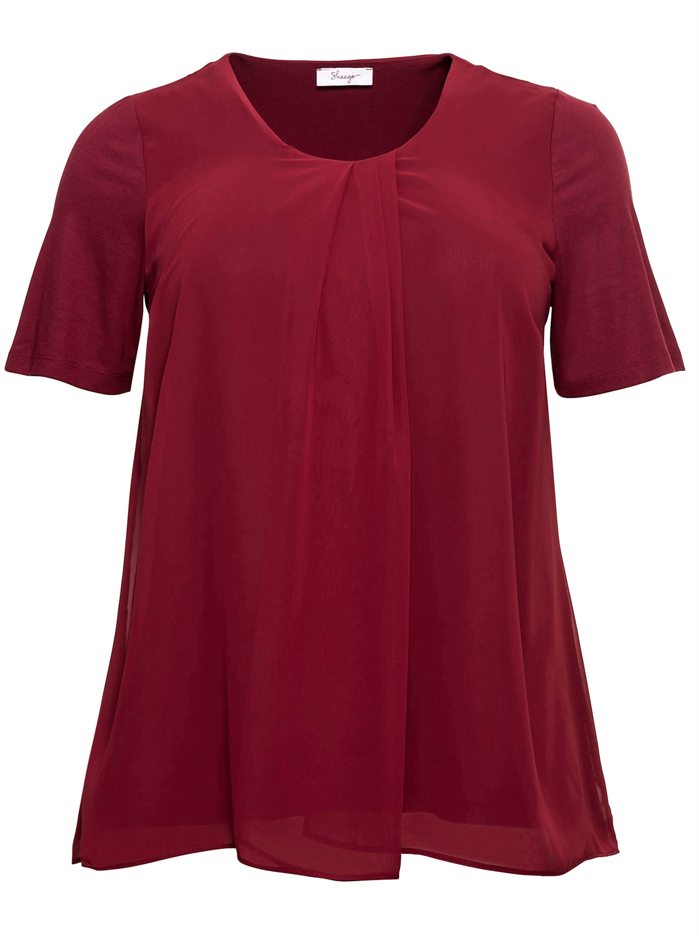 Sheego Blusenshirt »Blusenshirt«, (1 tlg.)