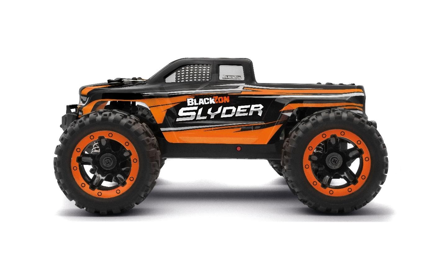 RC-Monstertruck »Blackzon Slyder MT 4WD Orange,«