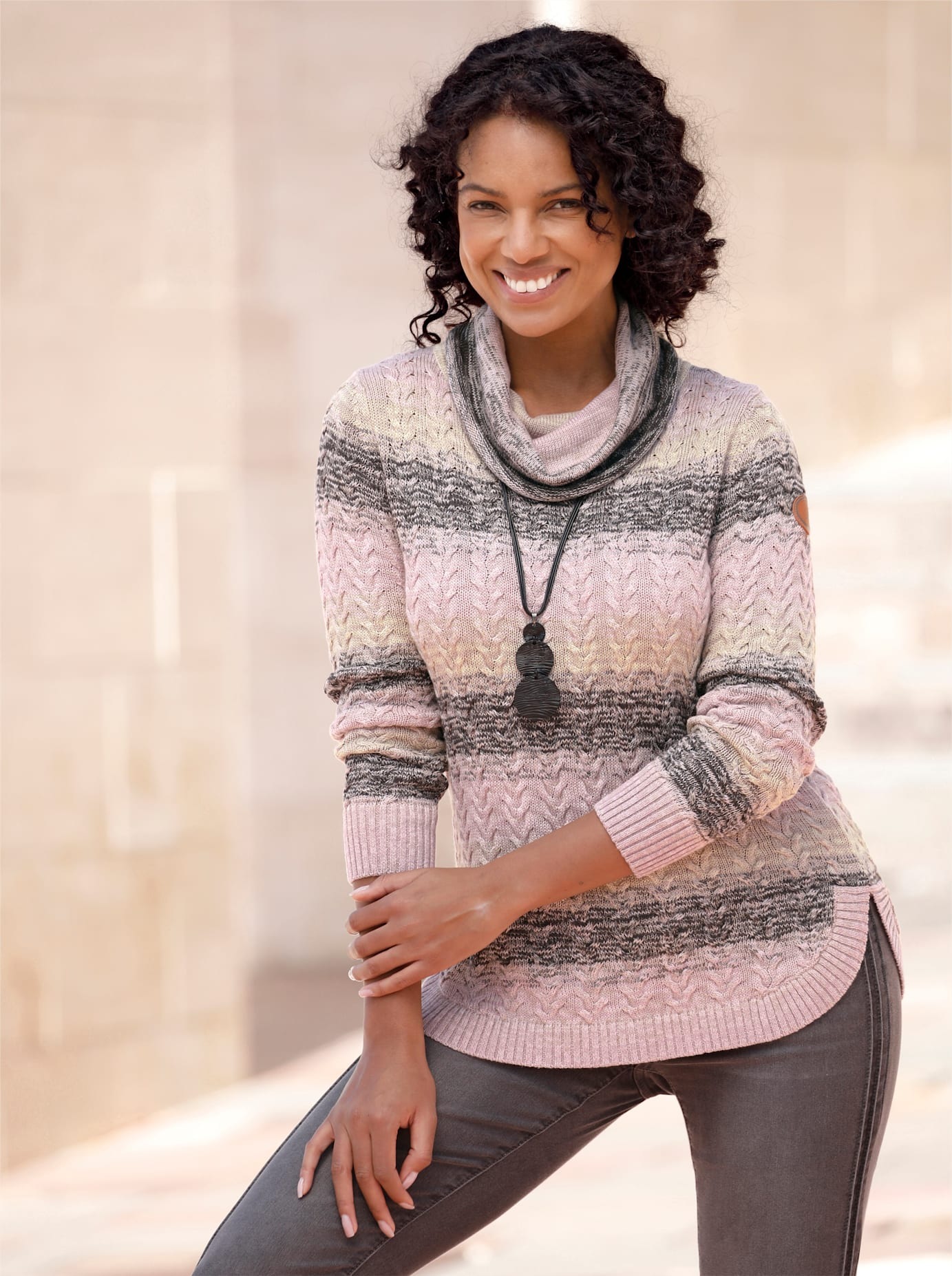 Casual Looks Rollkragenpullover »Pullover«