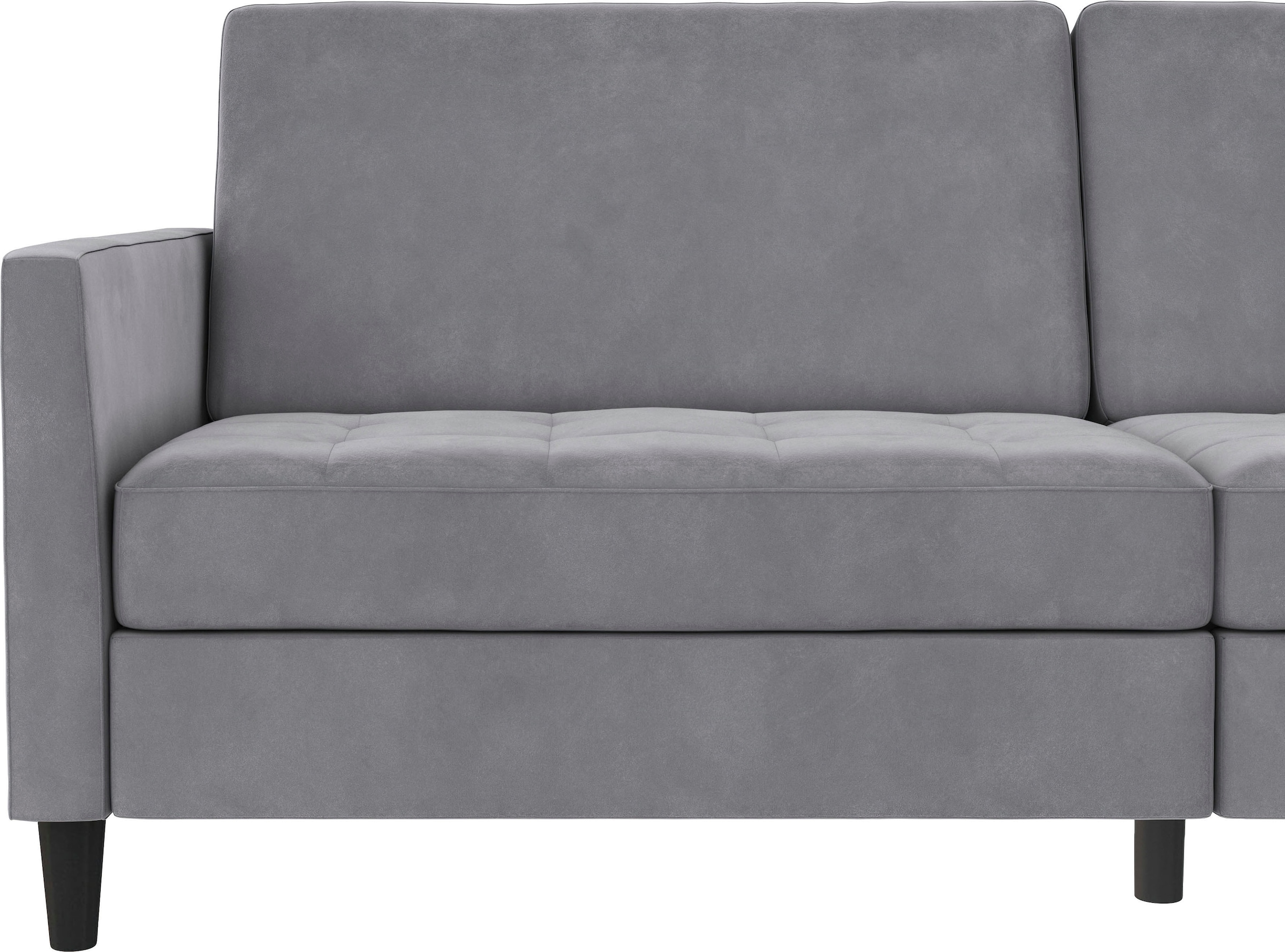 Dorel Home 3-Sitzer »Presley«, Sofa mit Bett-Funktion und verstellbarer Rückenlehne