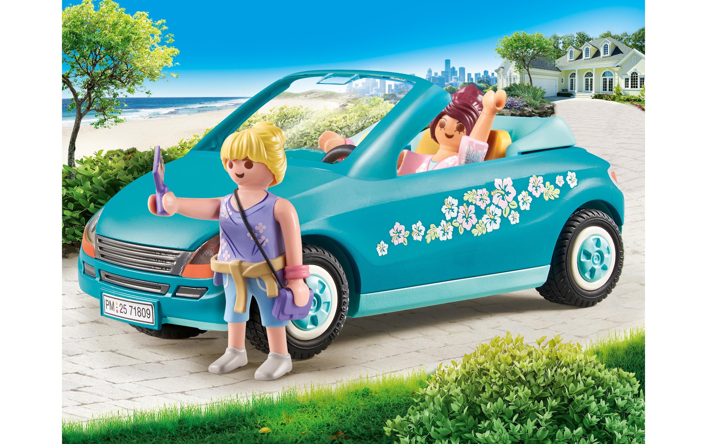 Playmobil® Spielbausteine »My Life Cabrioausflug 71809«, (30 St.)