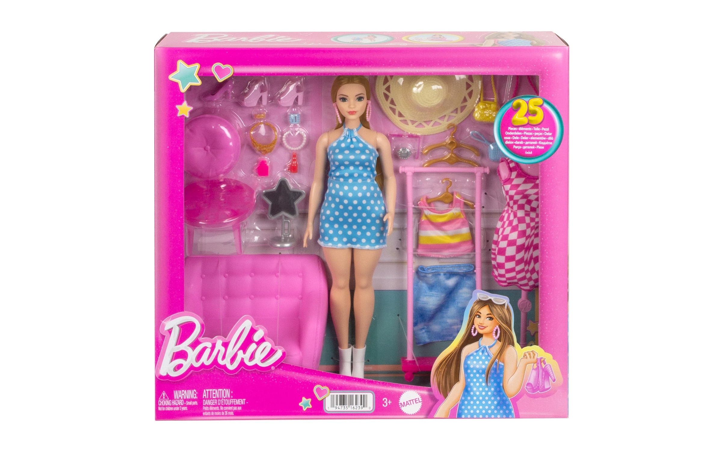 ✵ Barbie Puppen Accessoires-Set »Barbie Stylistin un« günstig entdecken
