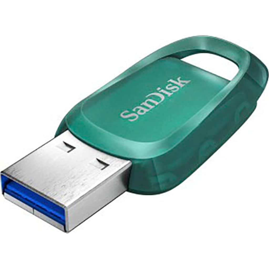 Sandisk USB-Stick »Cruzer Ultra Eco 64GB«, (USB 3.2 Lesegeschwindigkeit 100 MB/s)