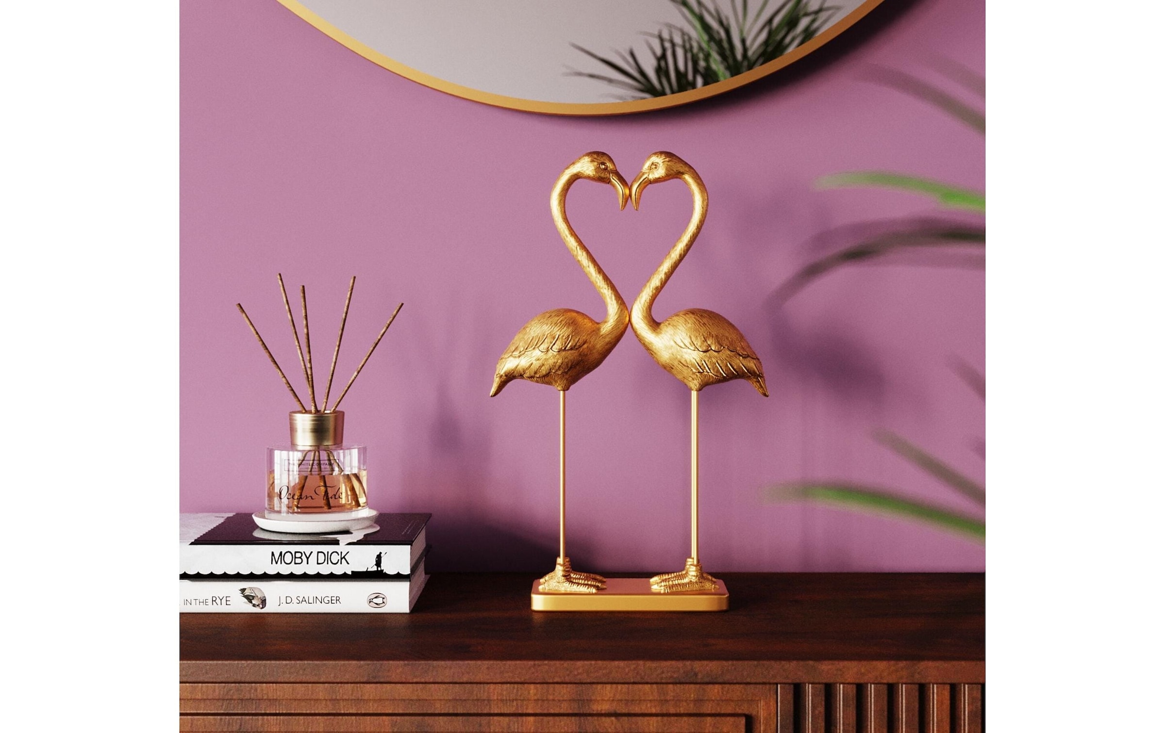 Kare Design Dekofigur »Flamingo Love 39 cm«
